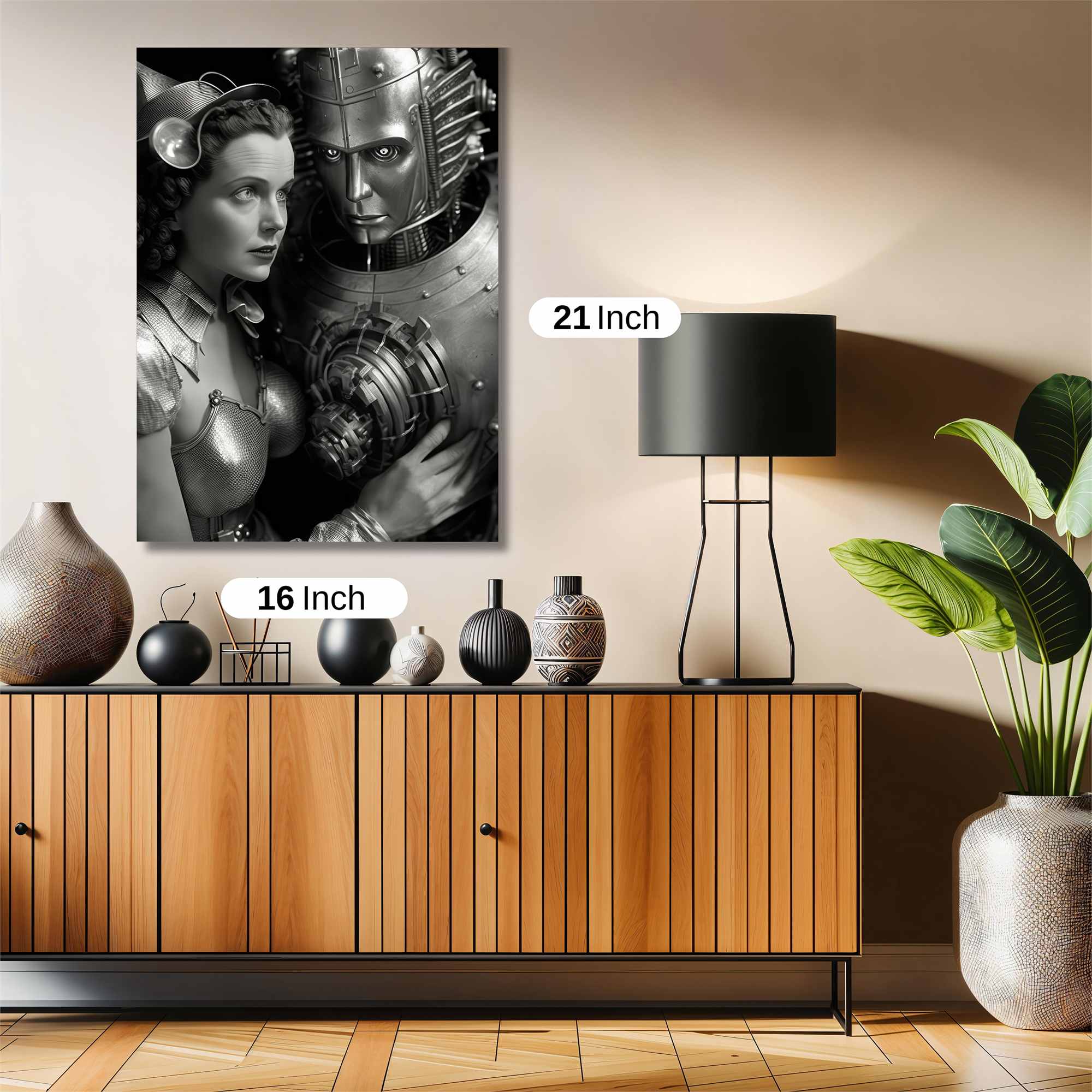 Robot Romance Safe Wall Magnetic / M