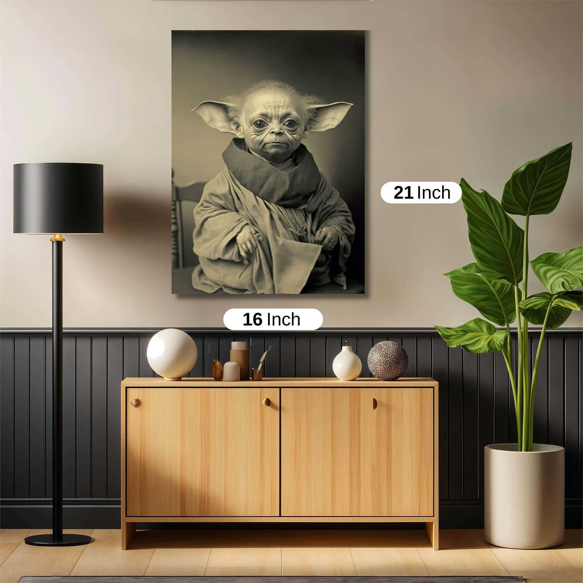 Yoda Serene Safe Wall Magnetic / M