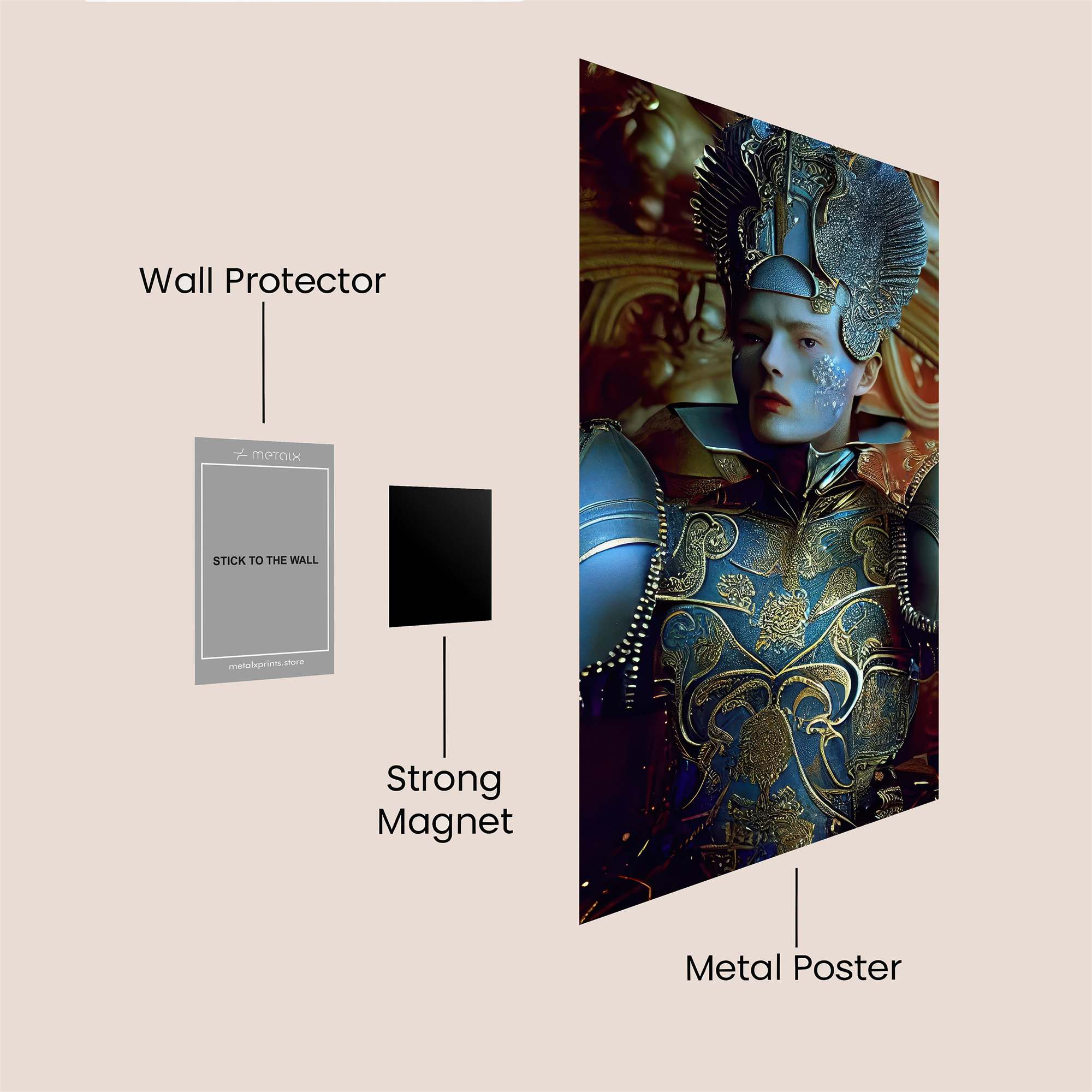 Regal Enigma Safe Wall Magnetic / M