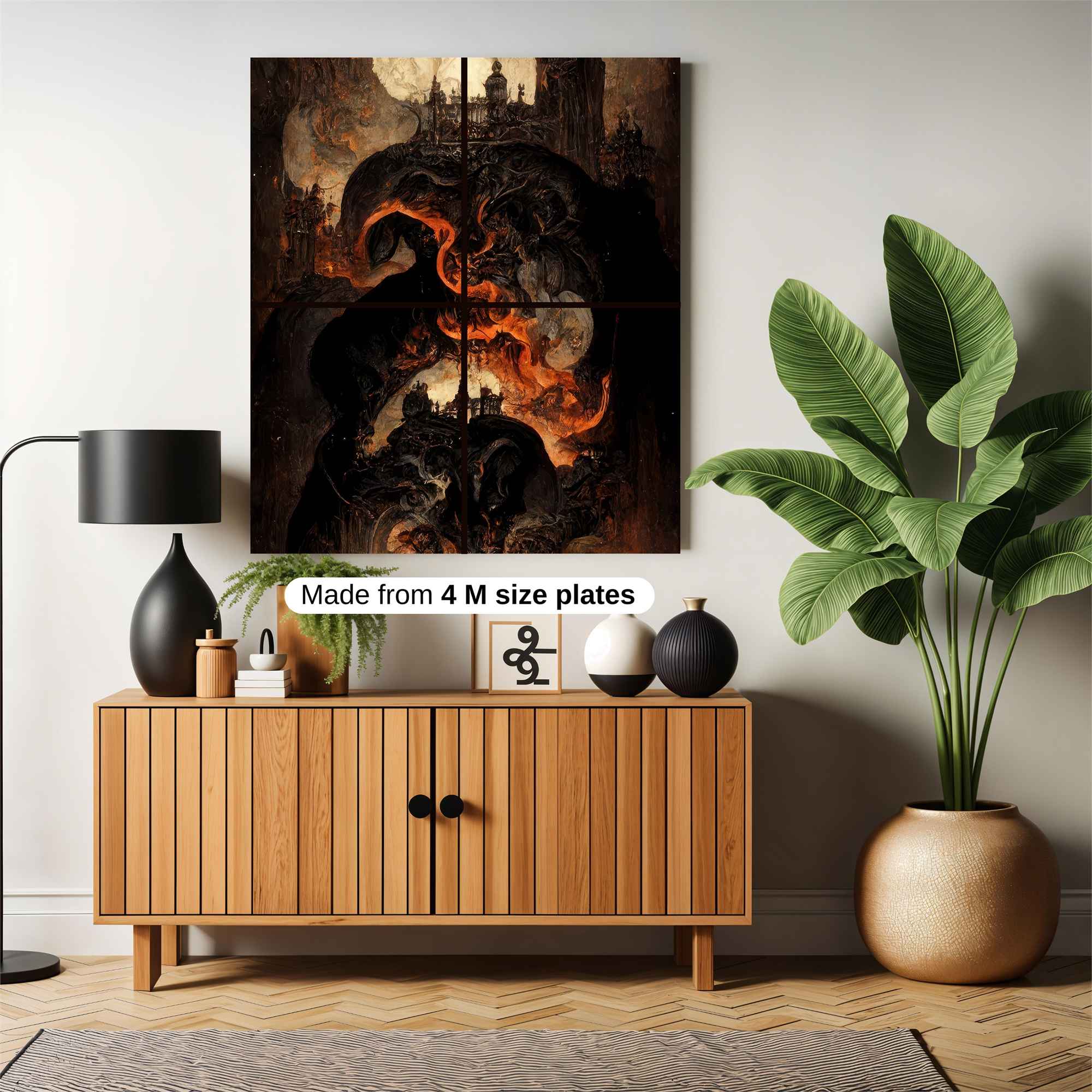 Hellish Descent Safe Wall Magnetic / M