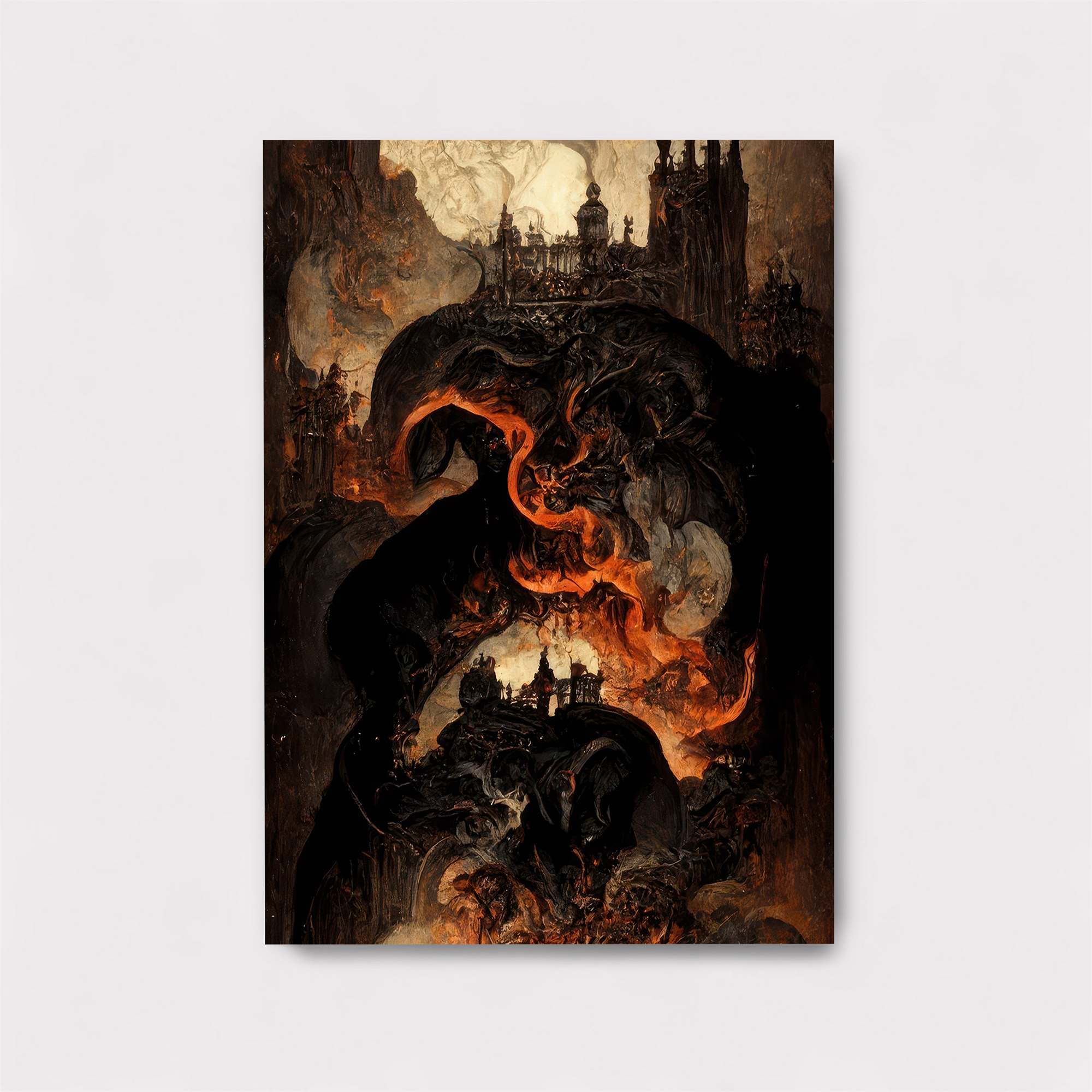 Hellish Descent Safe Wall Magnetic / M