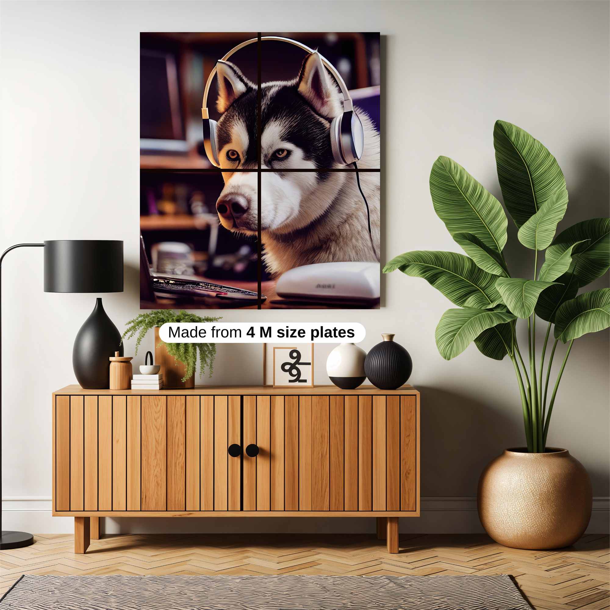 Husky Hacker Safe Wall Magnetic / M