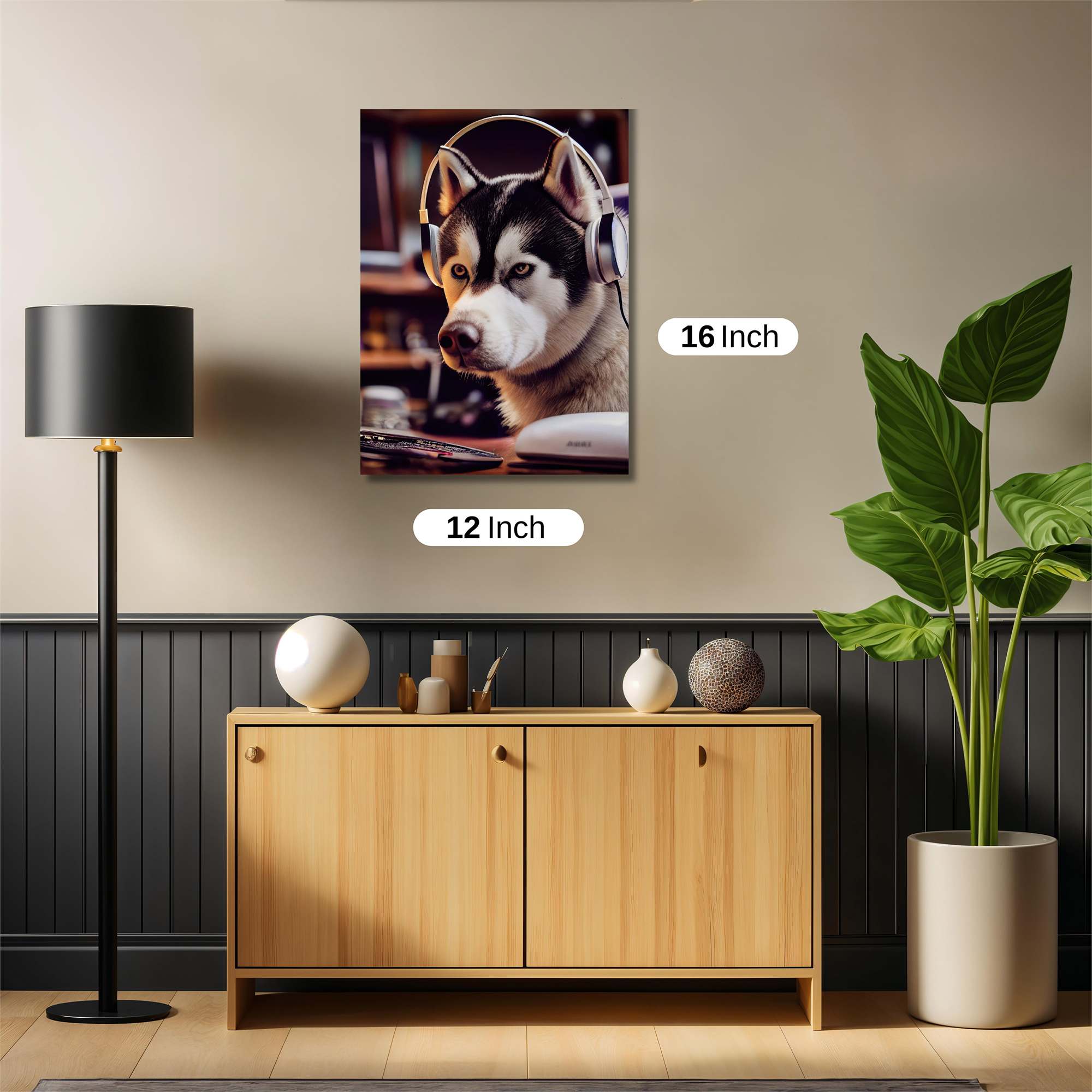 Husky Hacker Safe Wall Magnetic / M