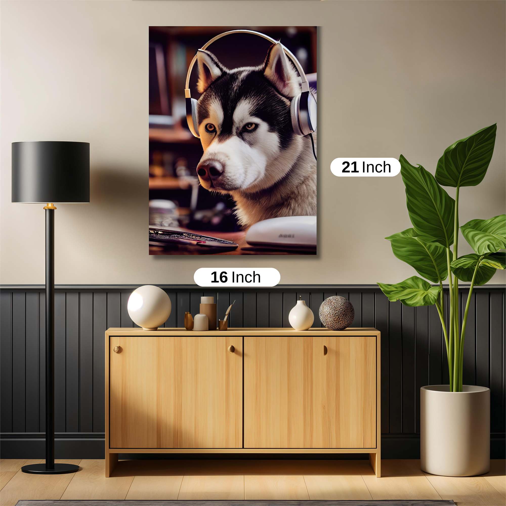 Husky Hacker Safe Wall Magnetic / M