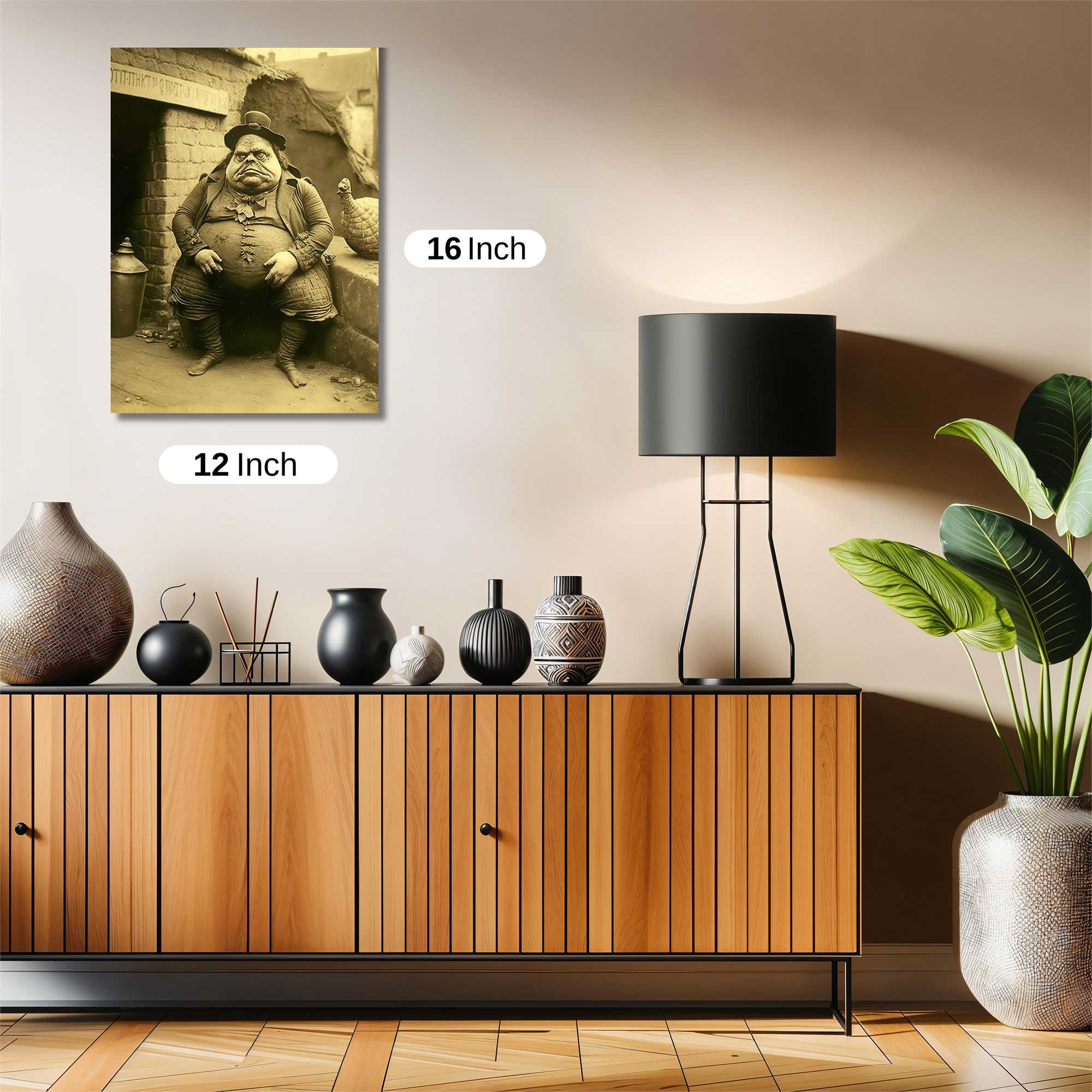 Gargoyle Grumpy Safe Wall Magnetic / M