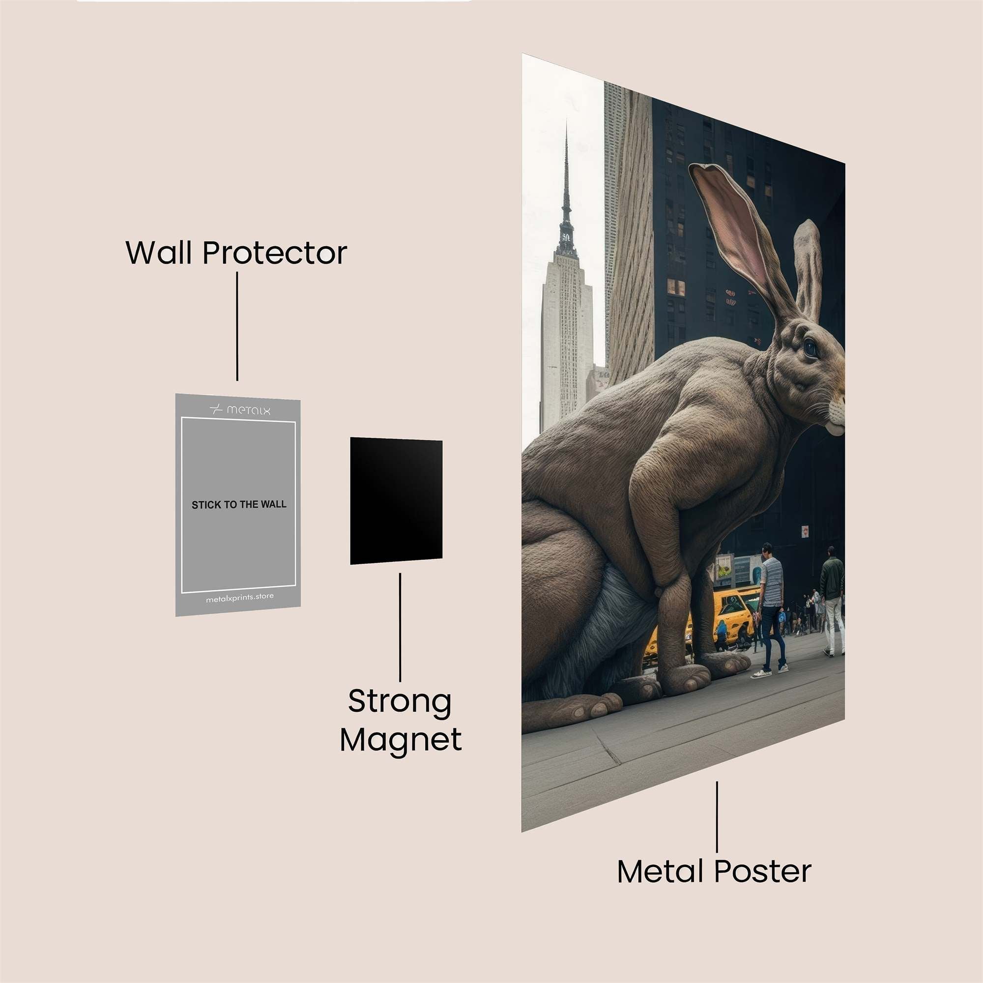 Colossal Calm Safe Wall Magnetic / M