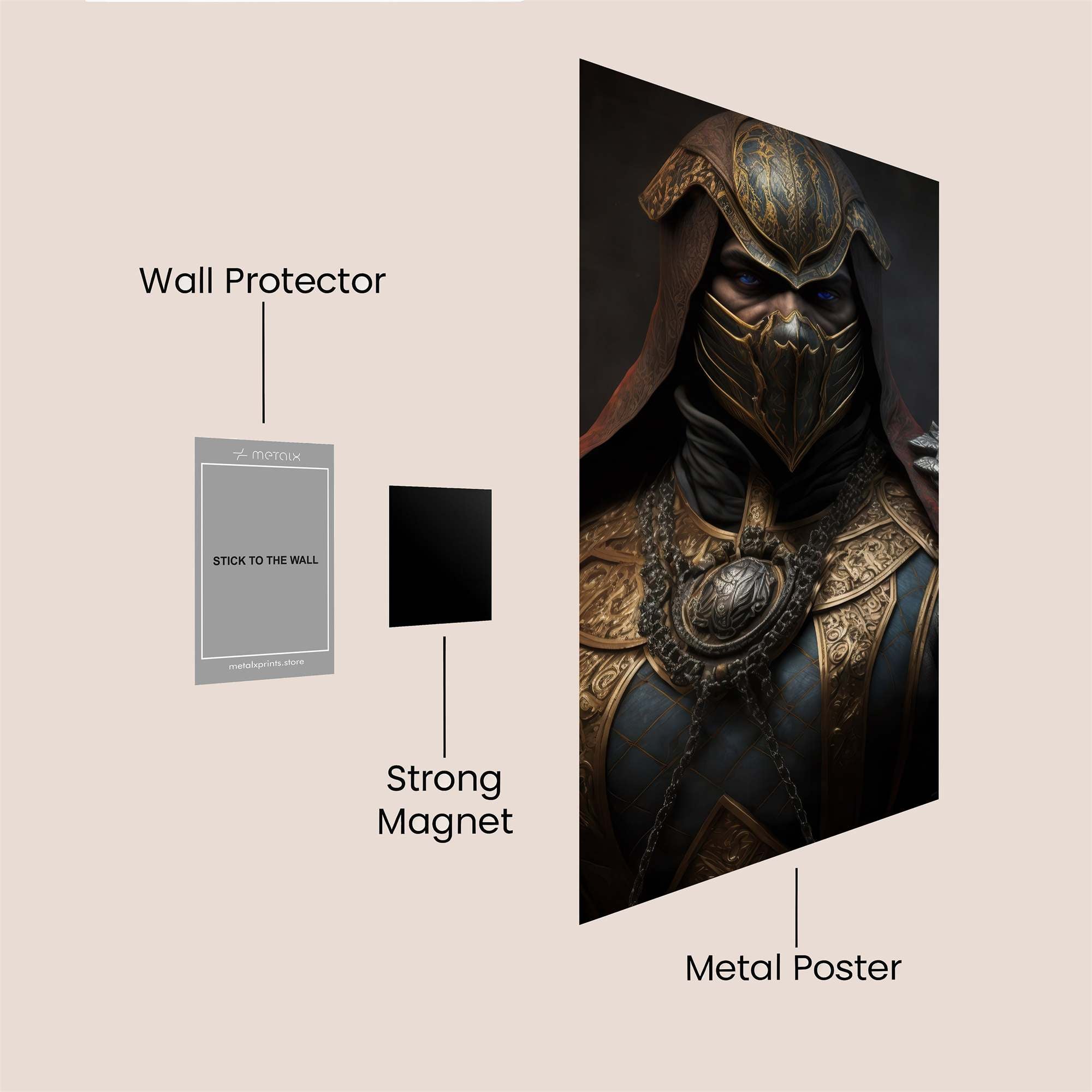 Kahn Regal Safe Wall Magnetic / M