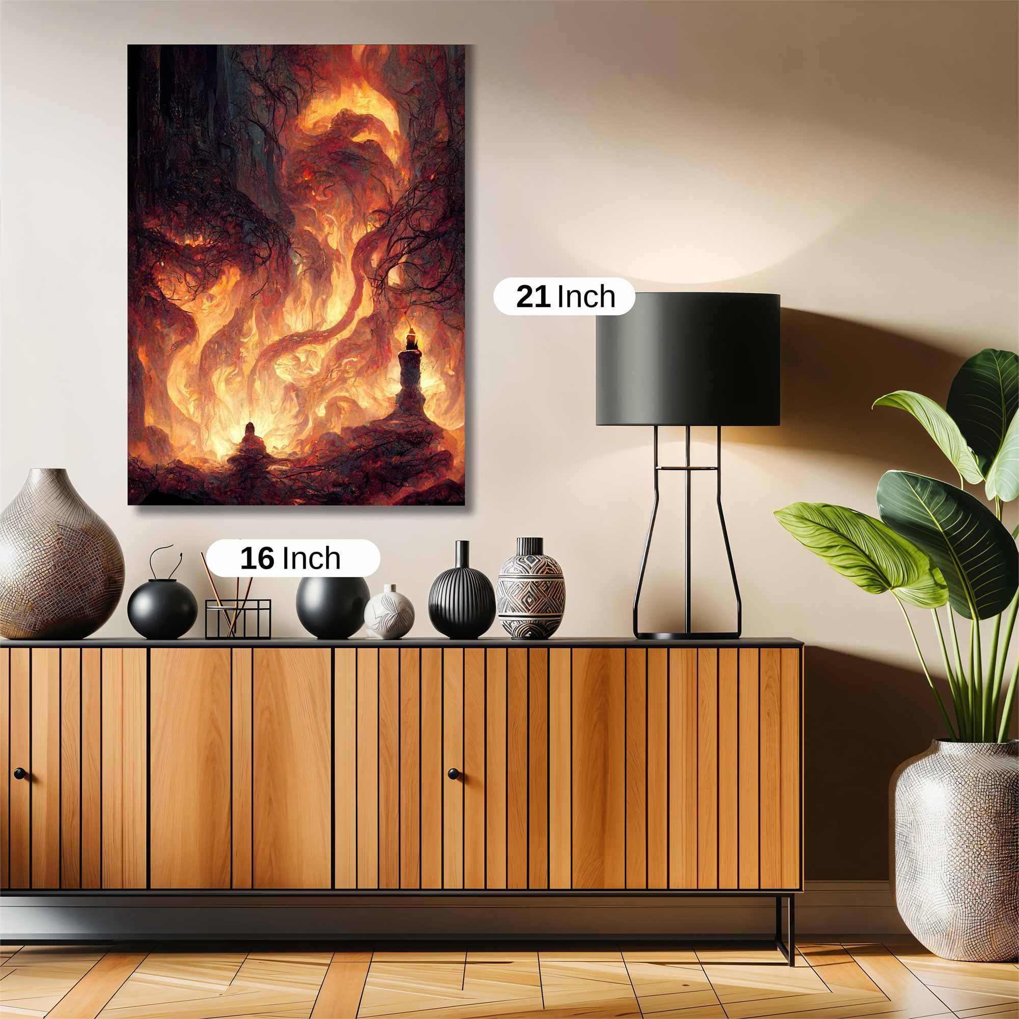 Inferno Awakening Safe Wall Magnetic / M