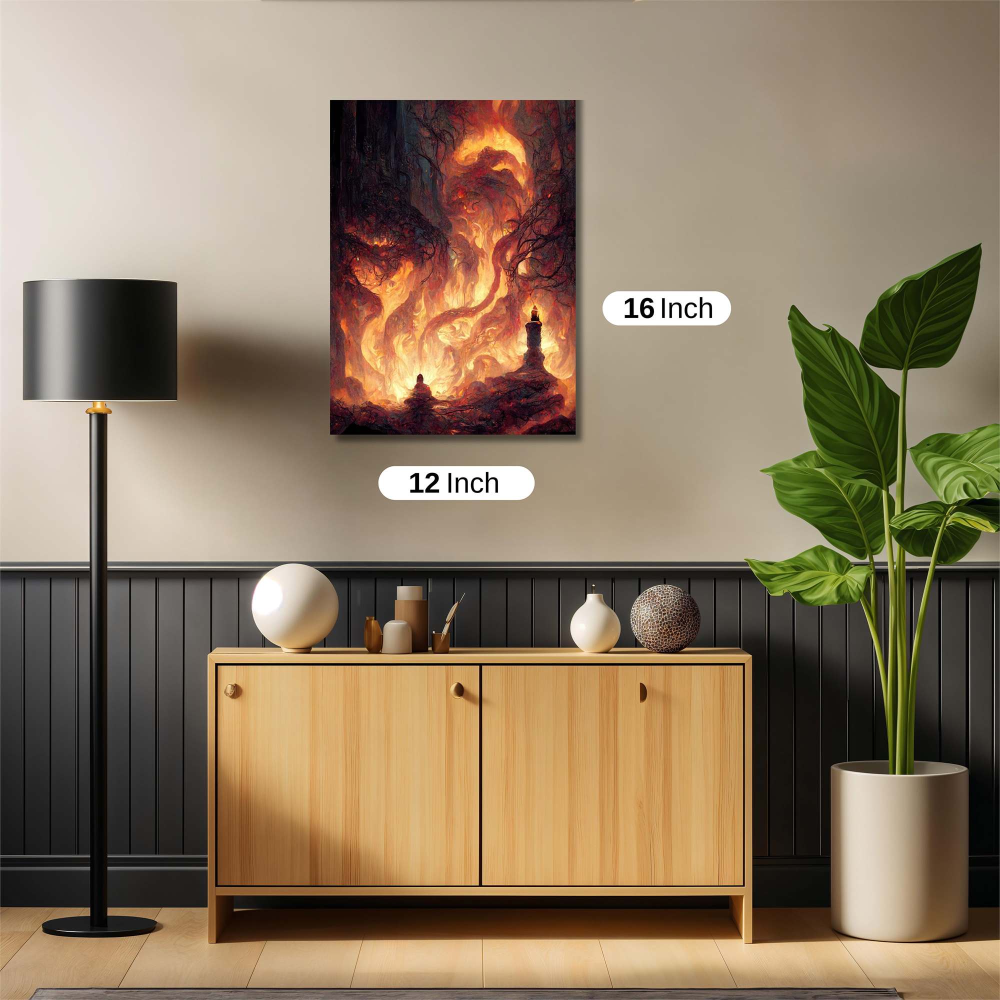 Inferno Awakening Safe Wall Magnetic / M