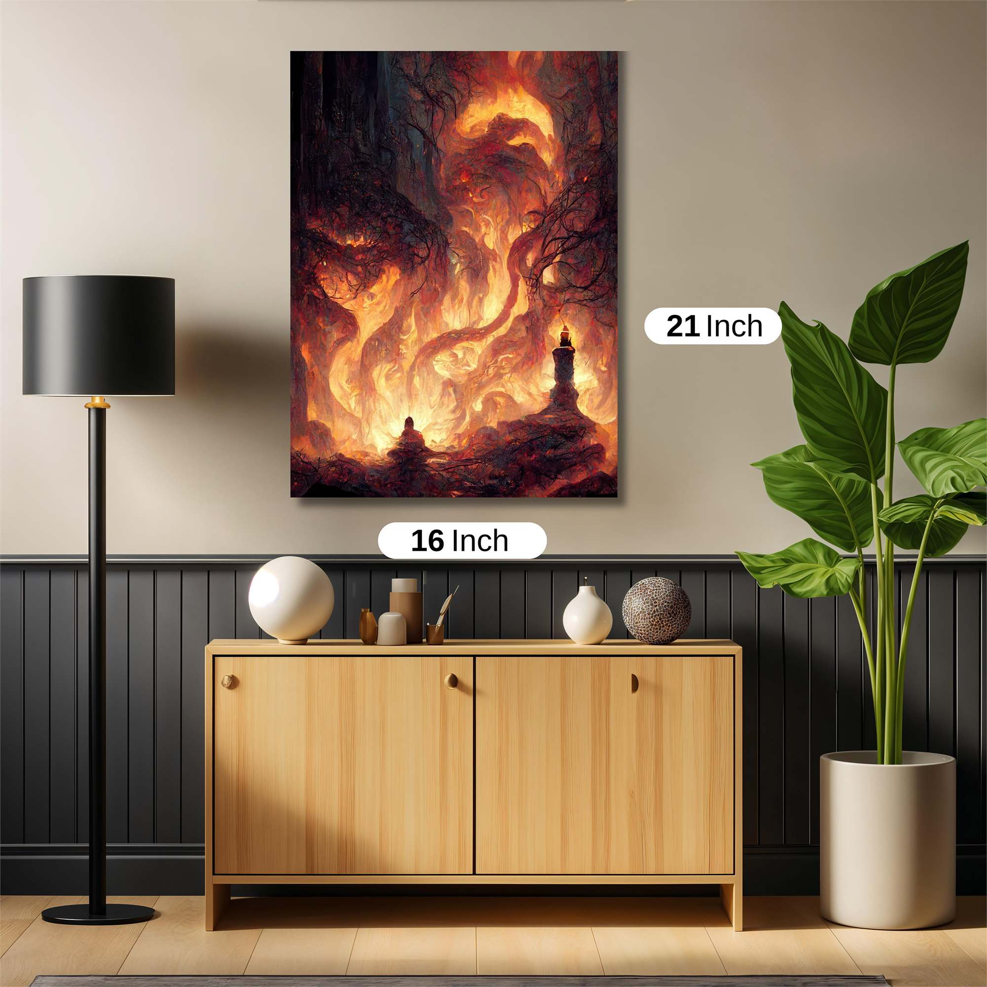 Inferno Awakening Safe Wall Magnetic / M