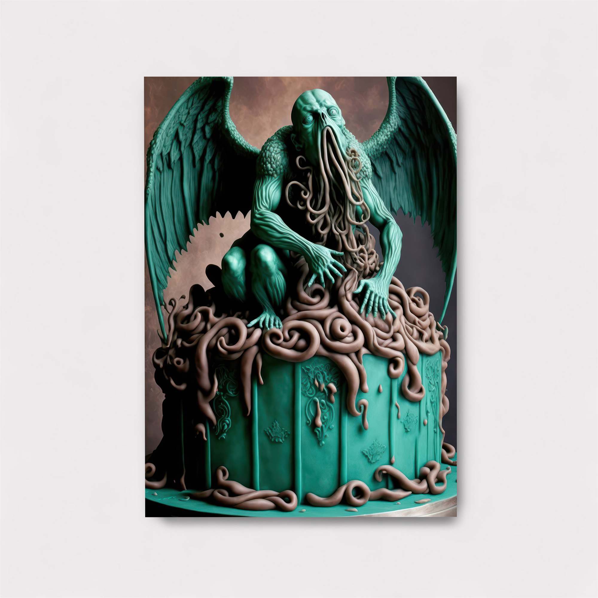 Cthulhu Cake Safe Wall Magnetic / M