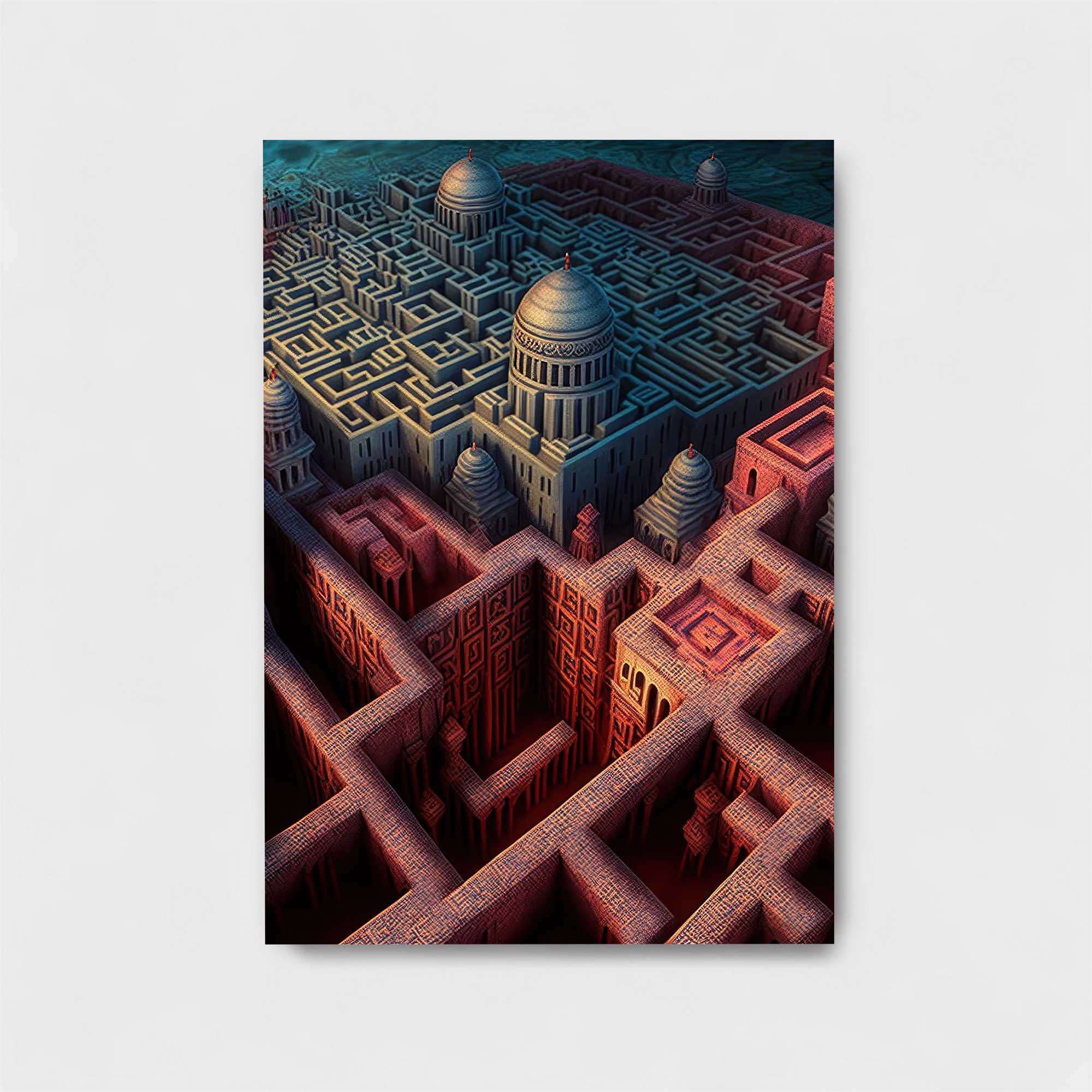 Labyrinthine Enigma Safe Wall Magnetic / M