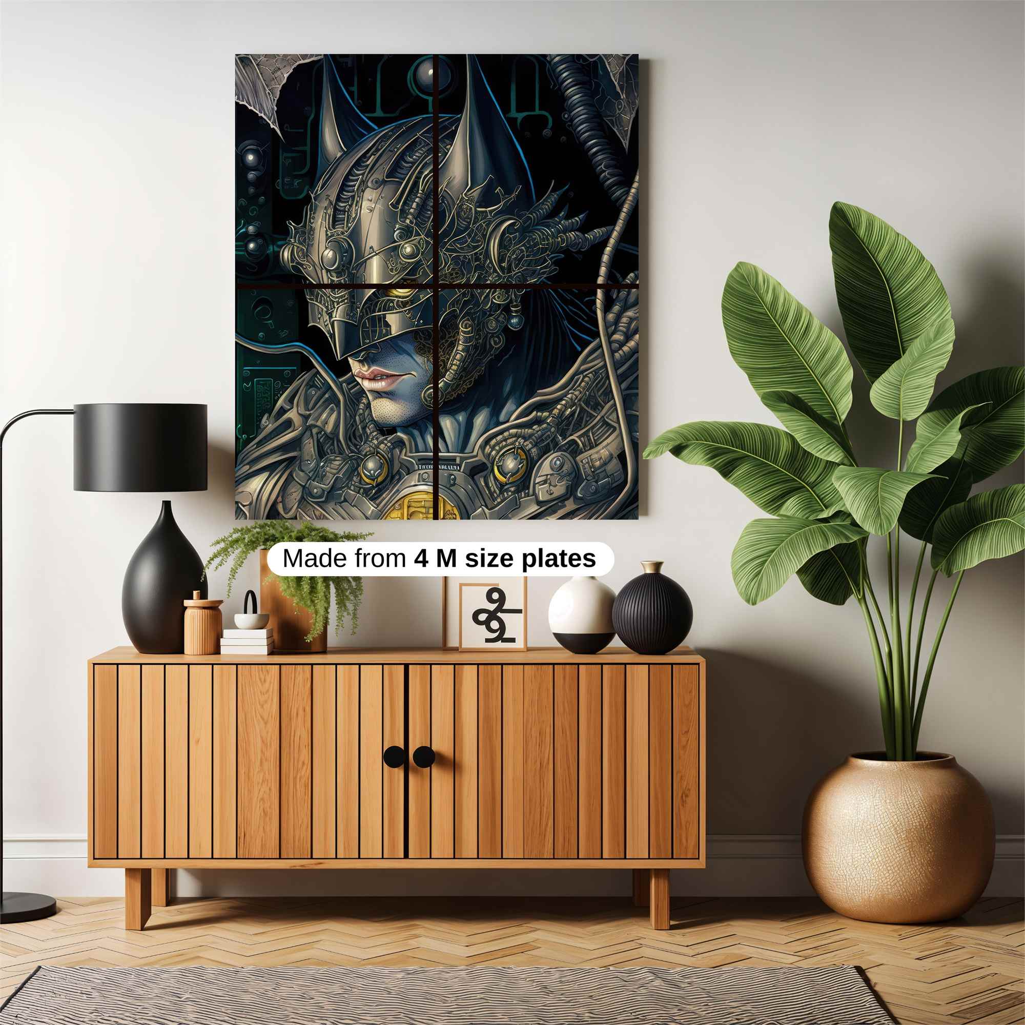 Batman Steampunk Safe Wall Magnetic / M
