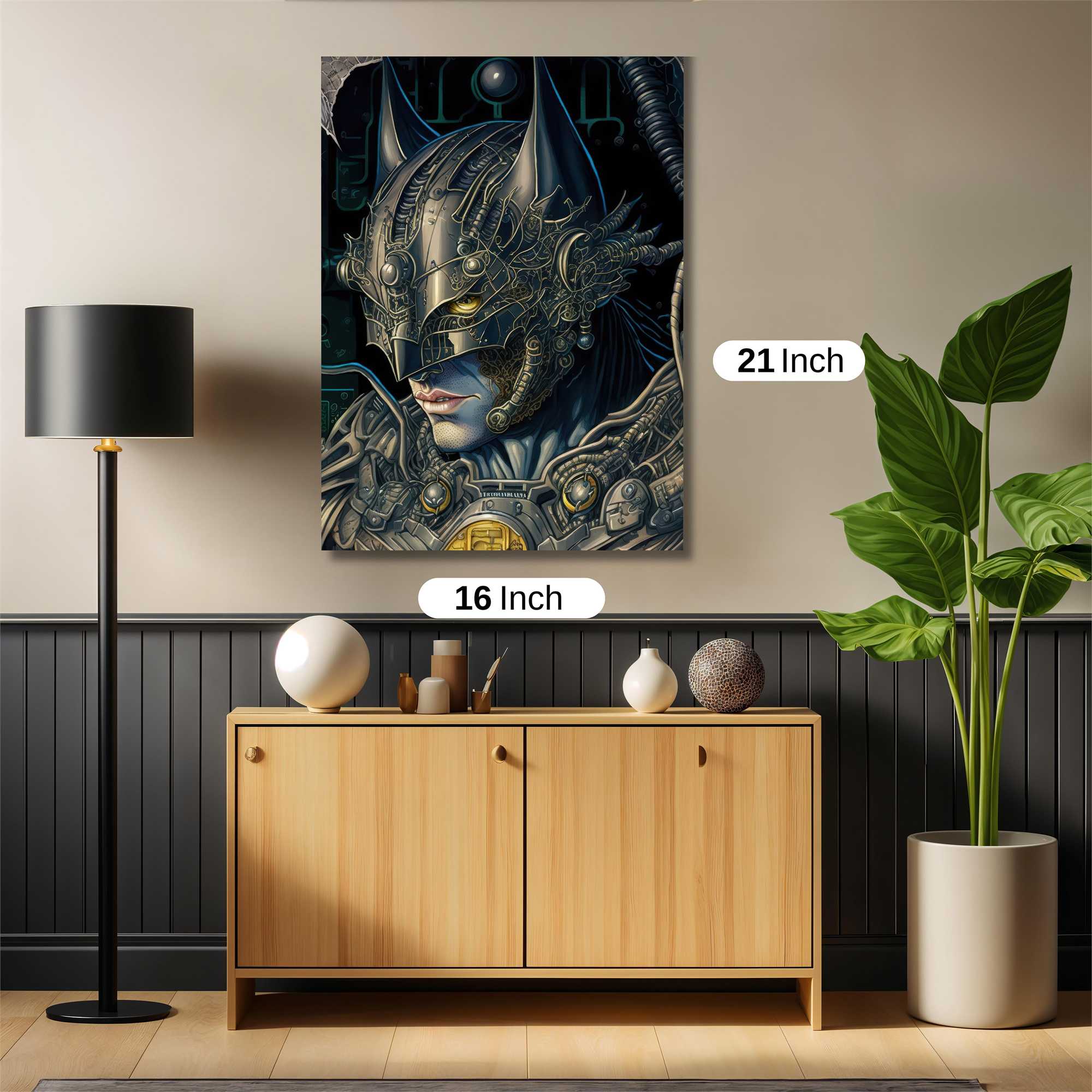Batman Steampunk Safe Wall Magnetic / M