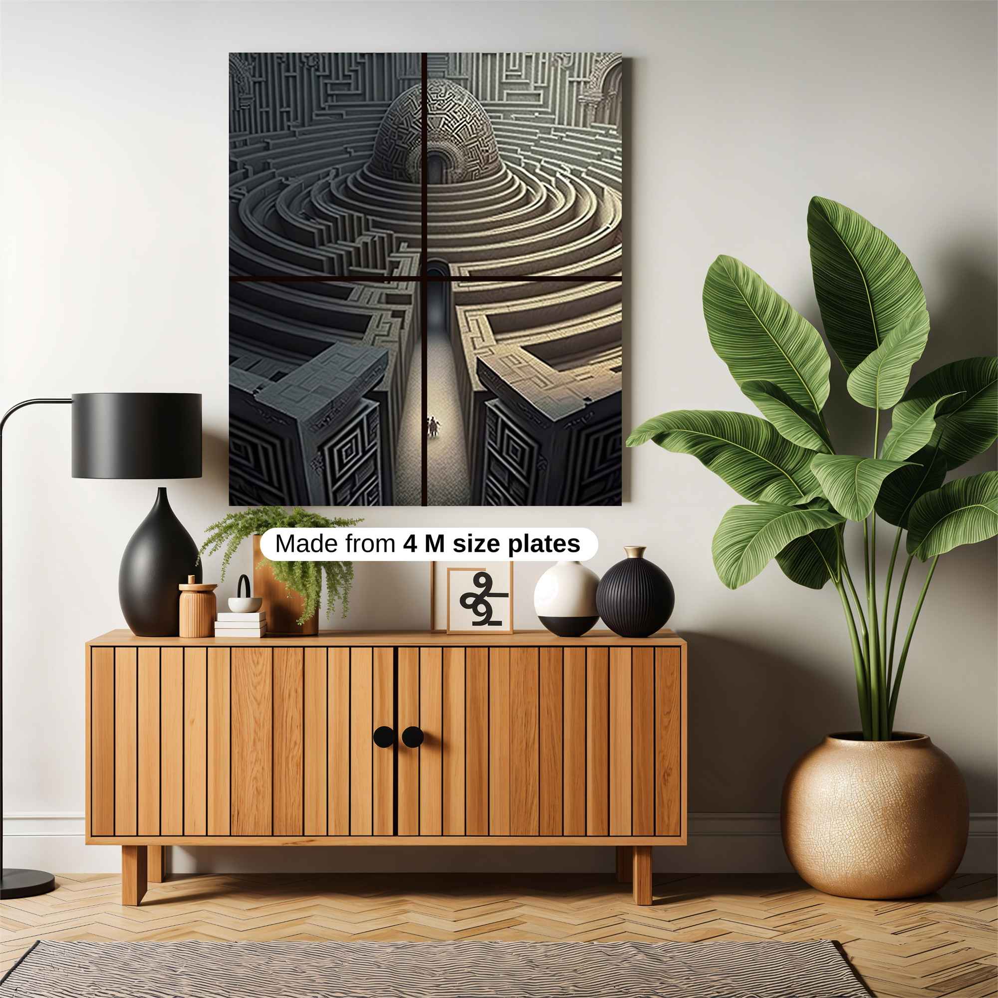 Labyrinth Enigma Safe Wall Magnetic / M