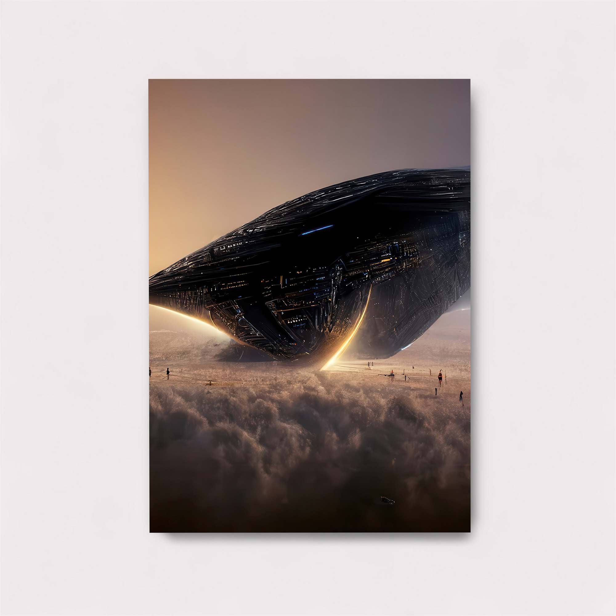 Alien Arrival Safe Wall Magnetic / M