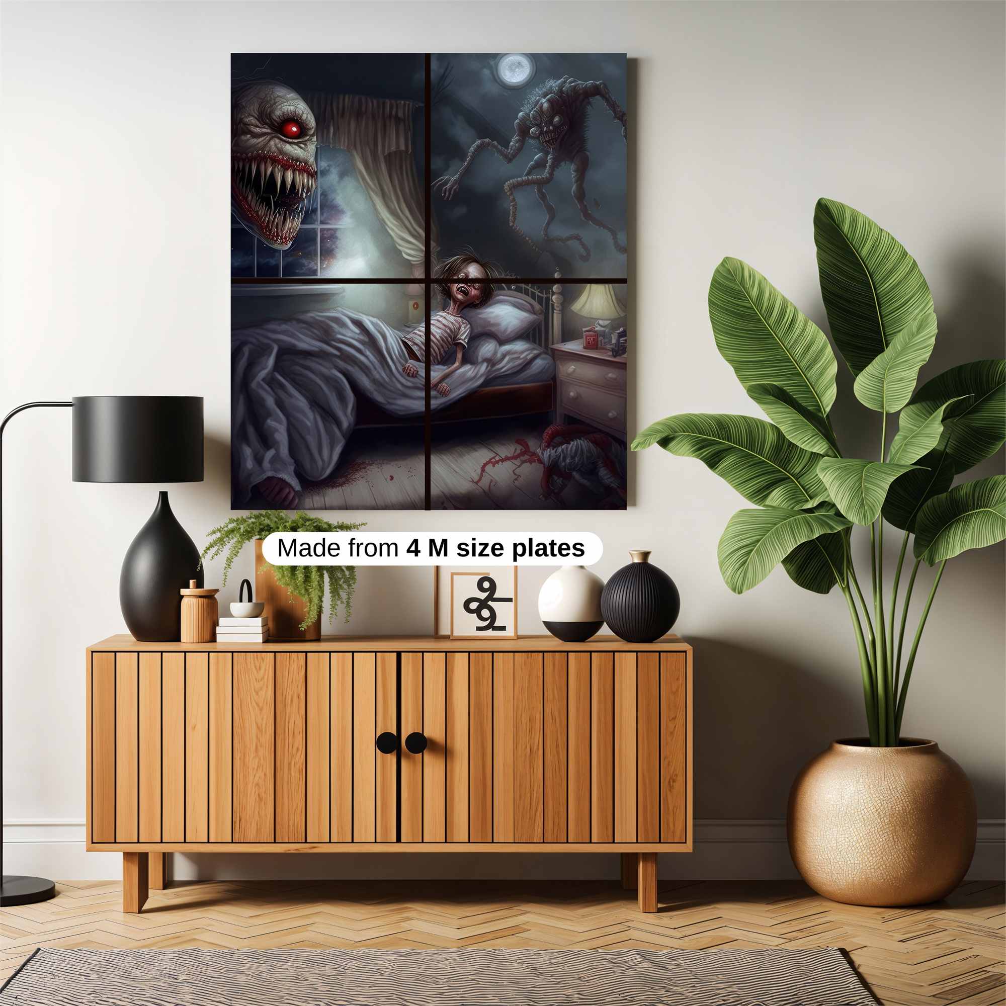Nightmare Unleashed Safe Wall Magnetic / M