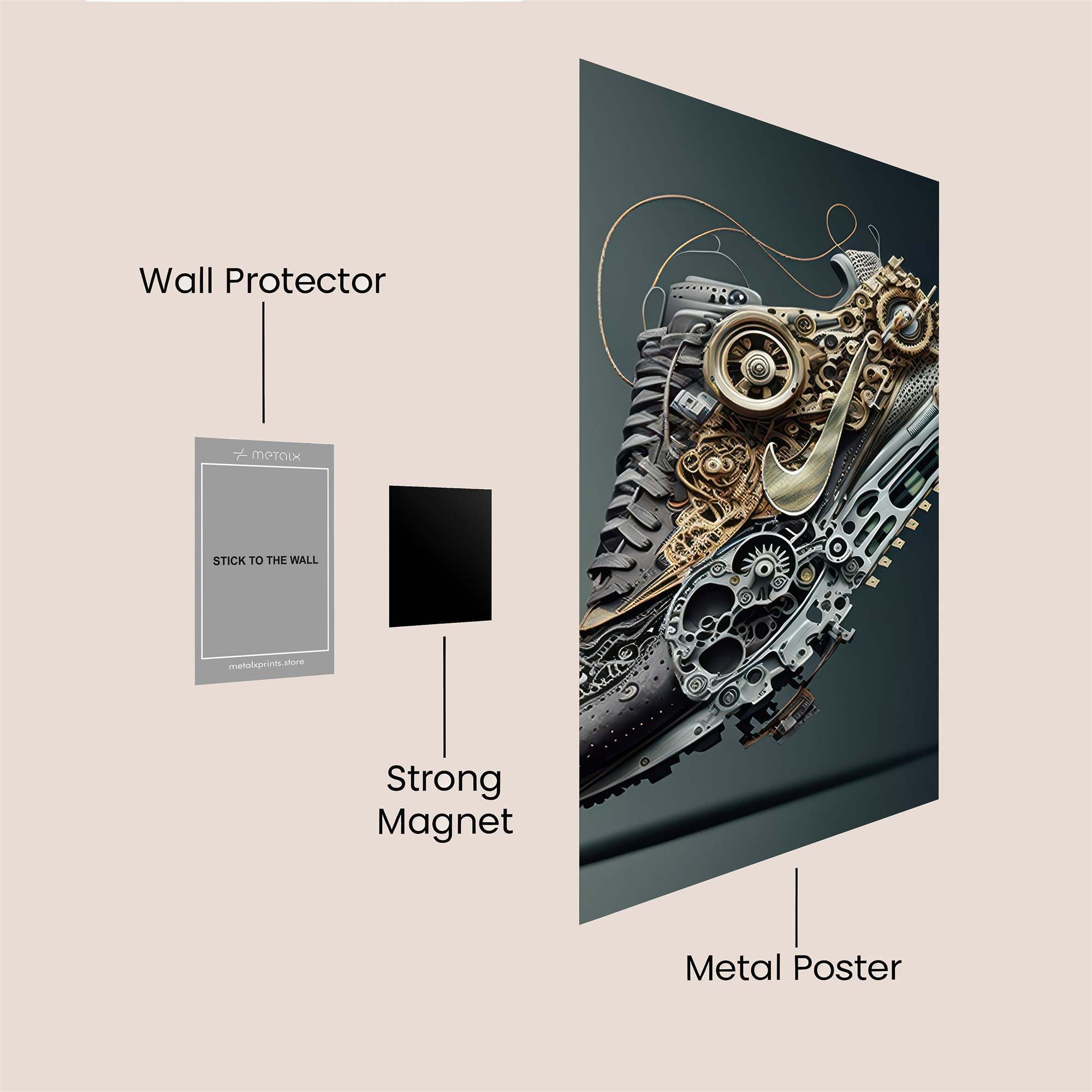 Nike Steampunk Safe Wall Magnetic / M