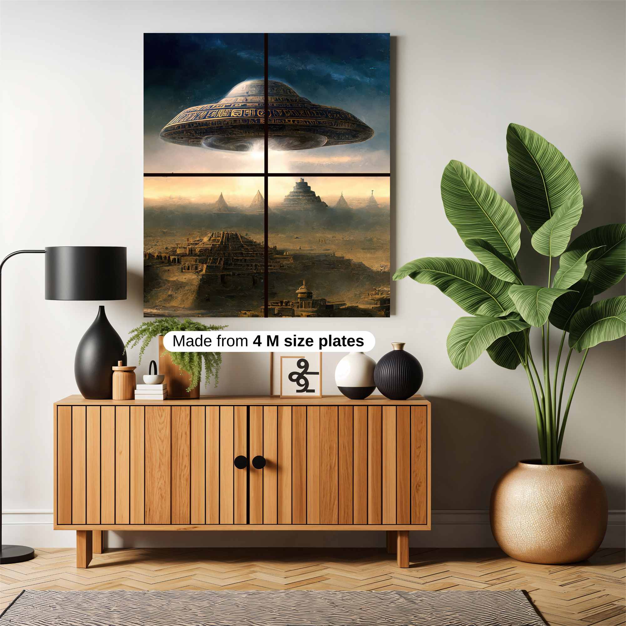 Alien Enigma Safe Wall Magnetic / M