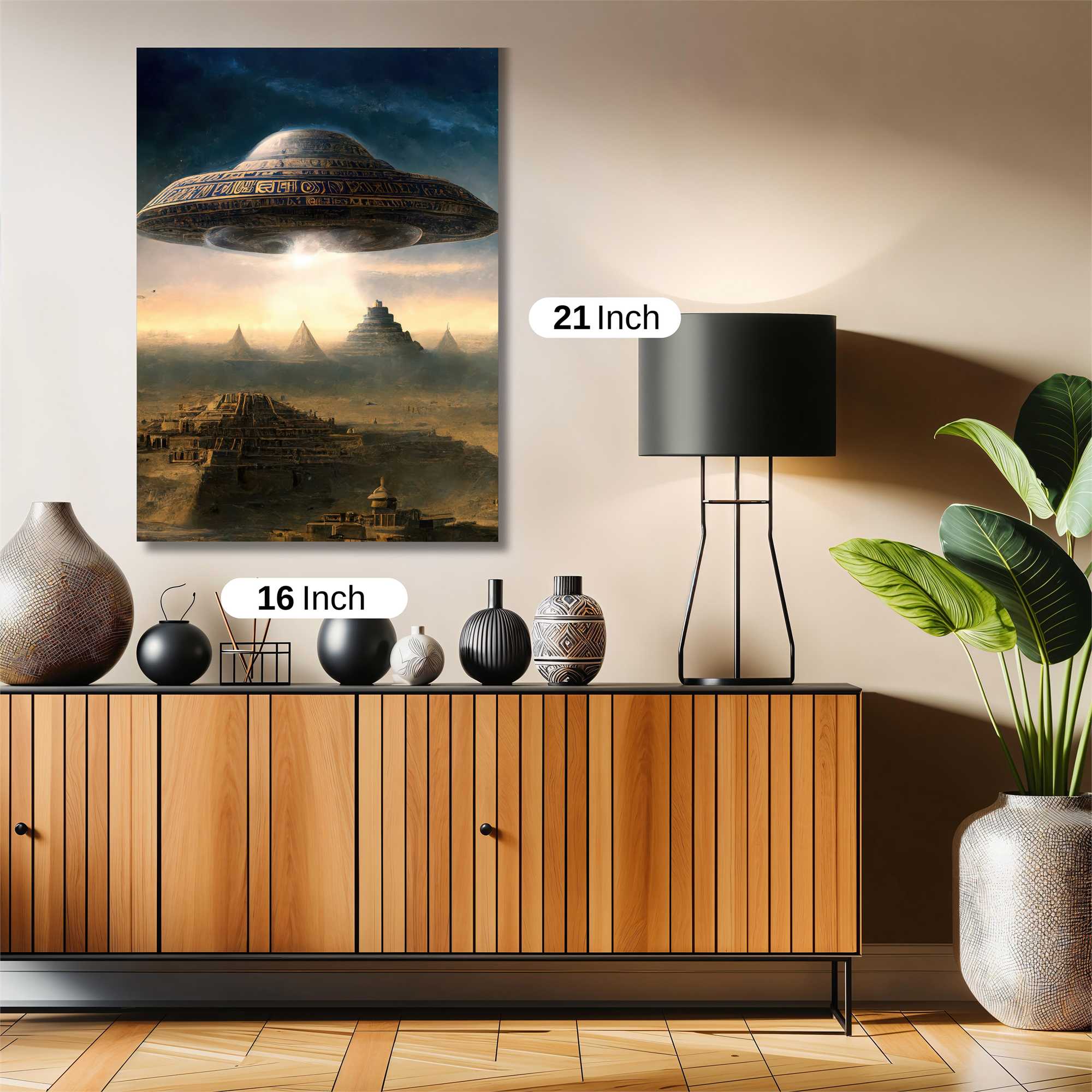 Alien Enigma Safe Wall Magnetic / M