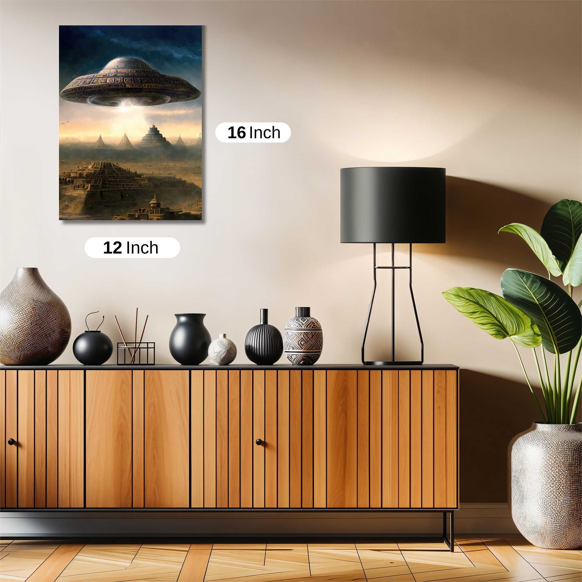 Alien Enigma Safe Wall Magnetic / M