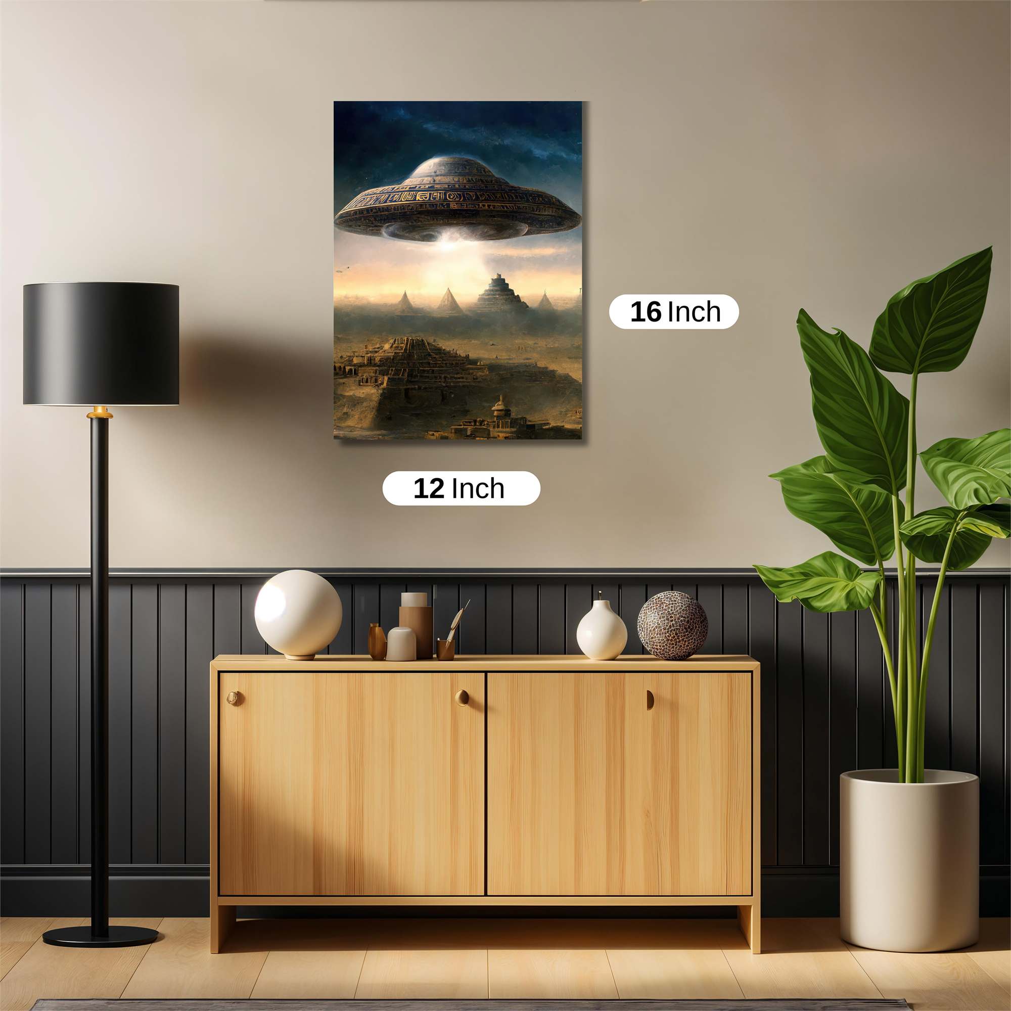 Alien Enigma Safe Wall Magnetic / M