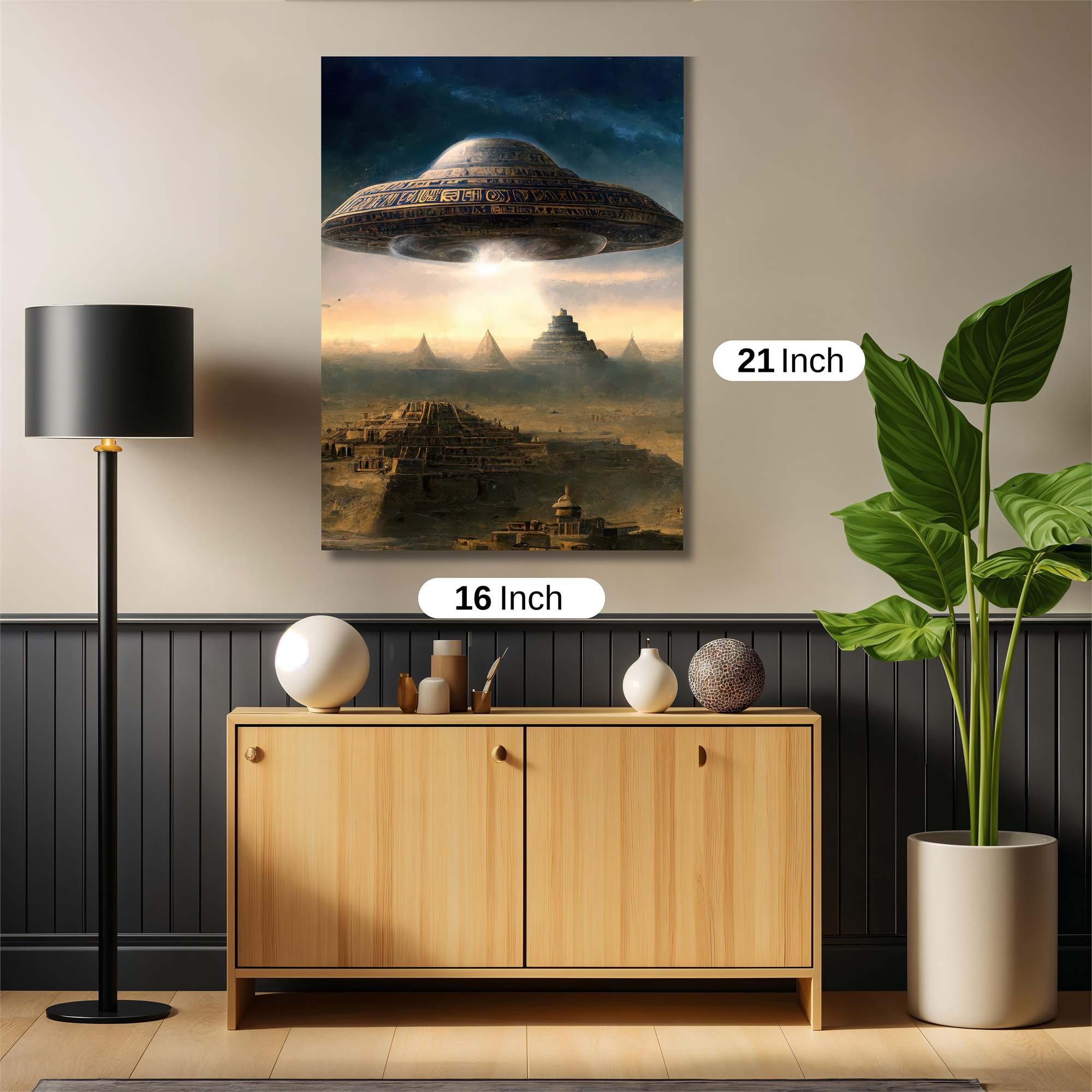 Alien Enigma Safe Wall Magnetic / M