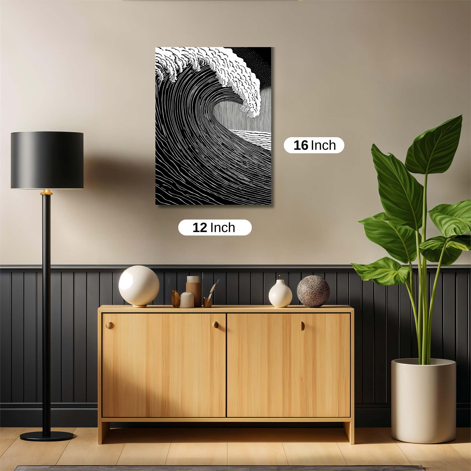 Wave Whimsy Safe Wall Magnetic / M
