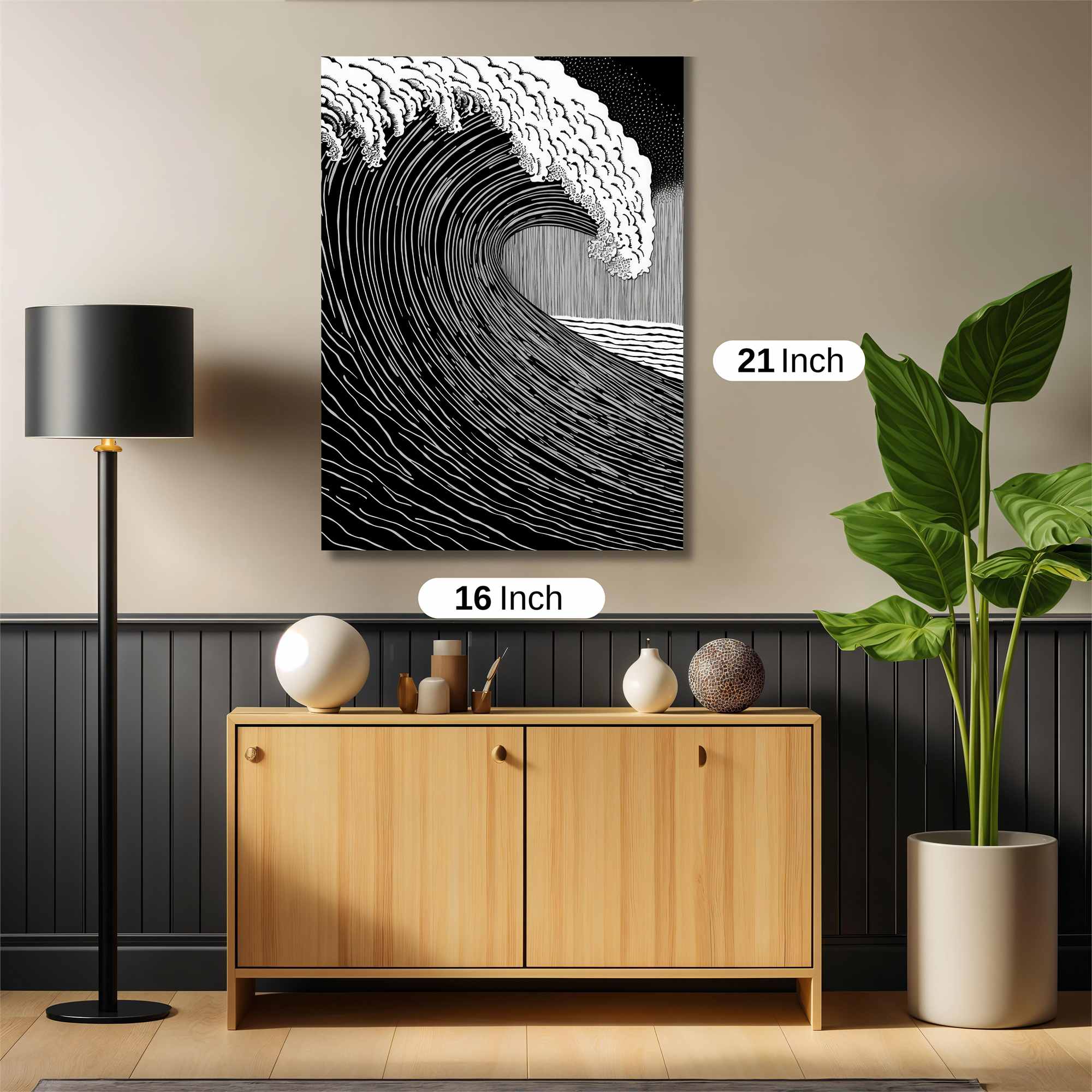 Wave Whimsy Safe Wall Magnetic / M