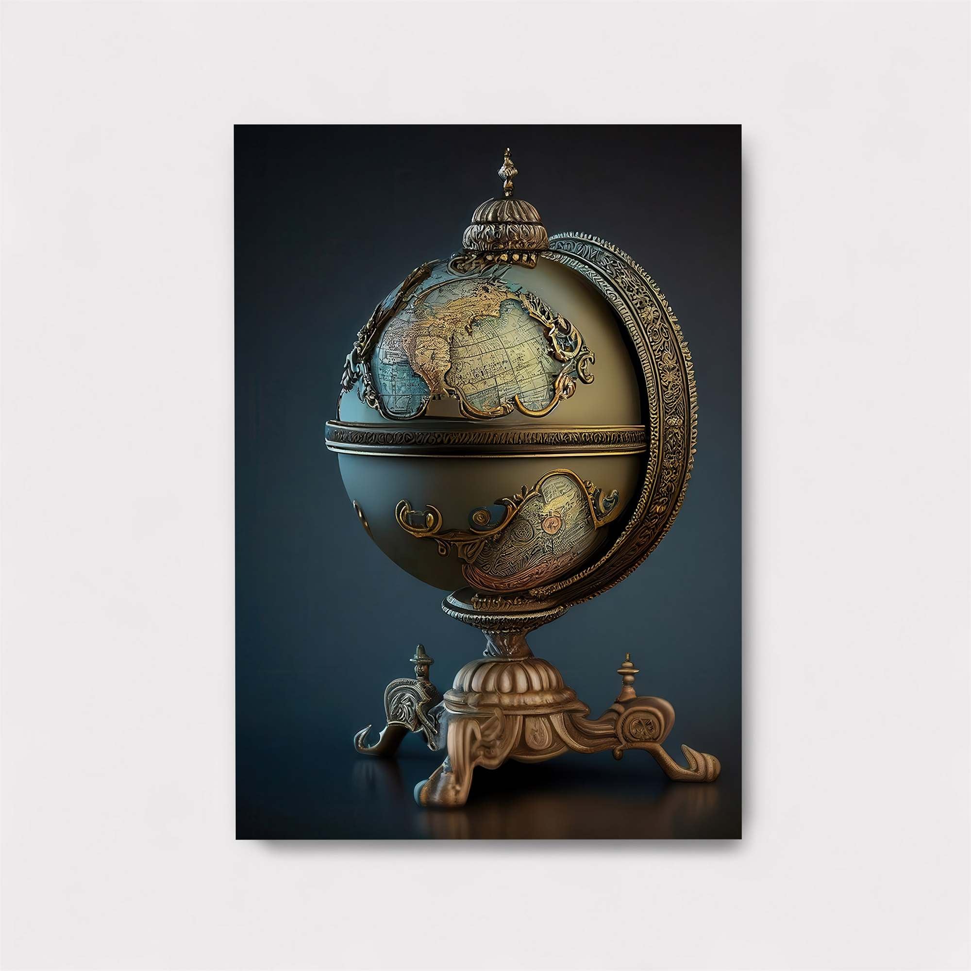 Globe Enigma Safe Wall Magnetic / M