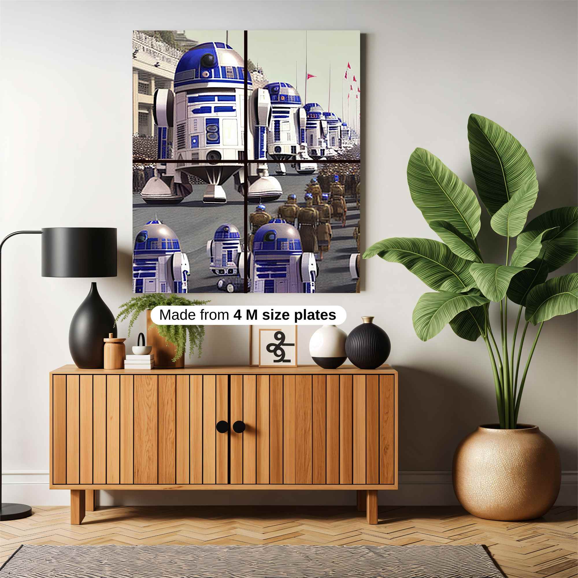 R2-D2 Parade Safe Wall Magnetic / M