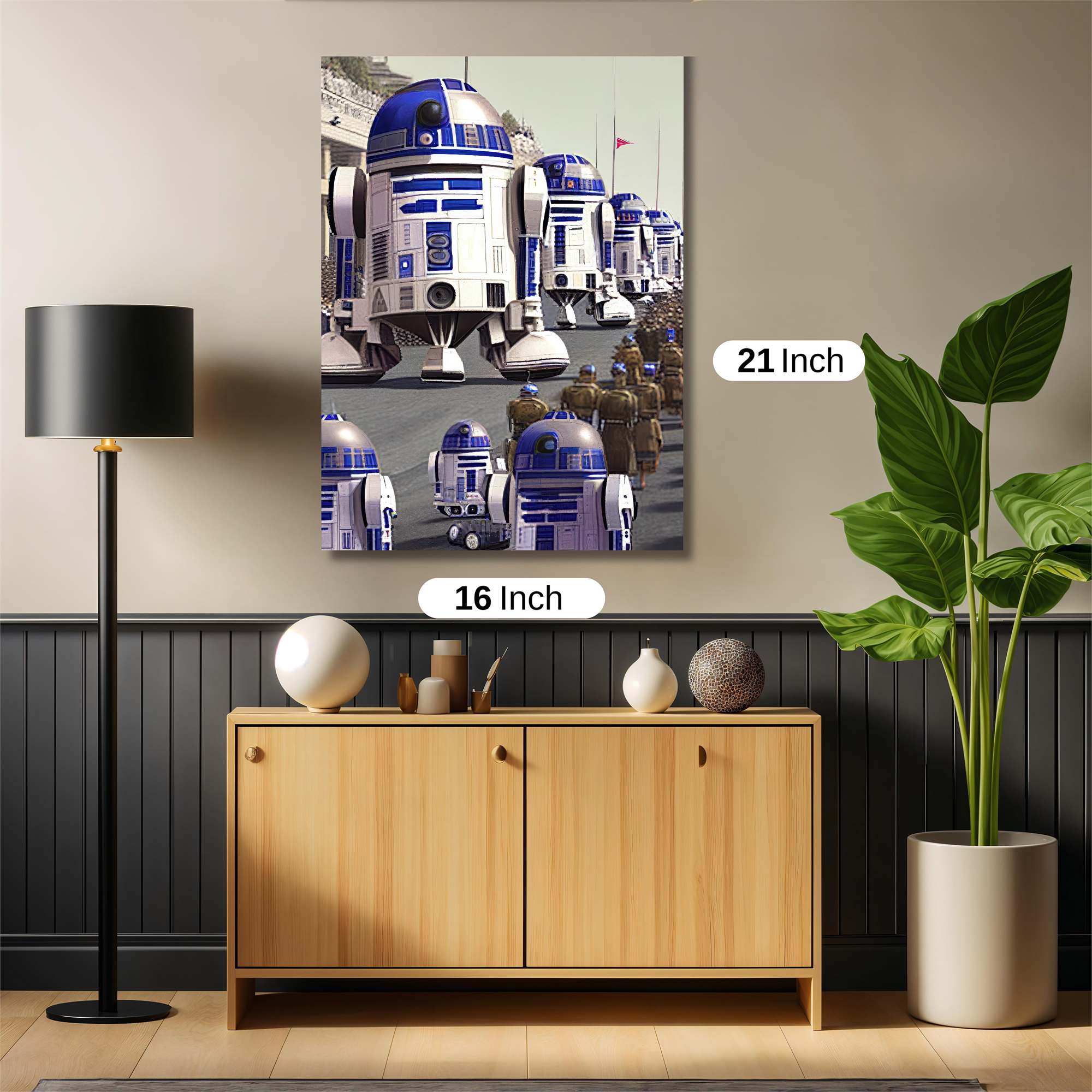 R2-D2 Parade Safe Wall Magnetic / M