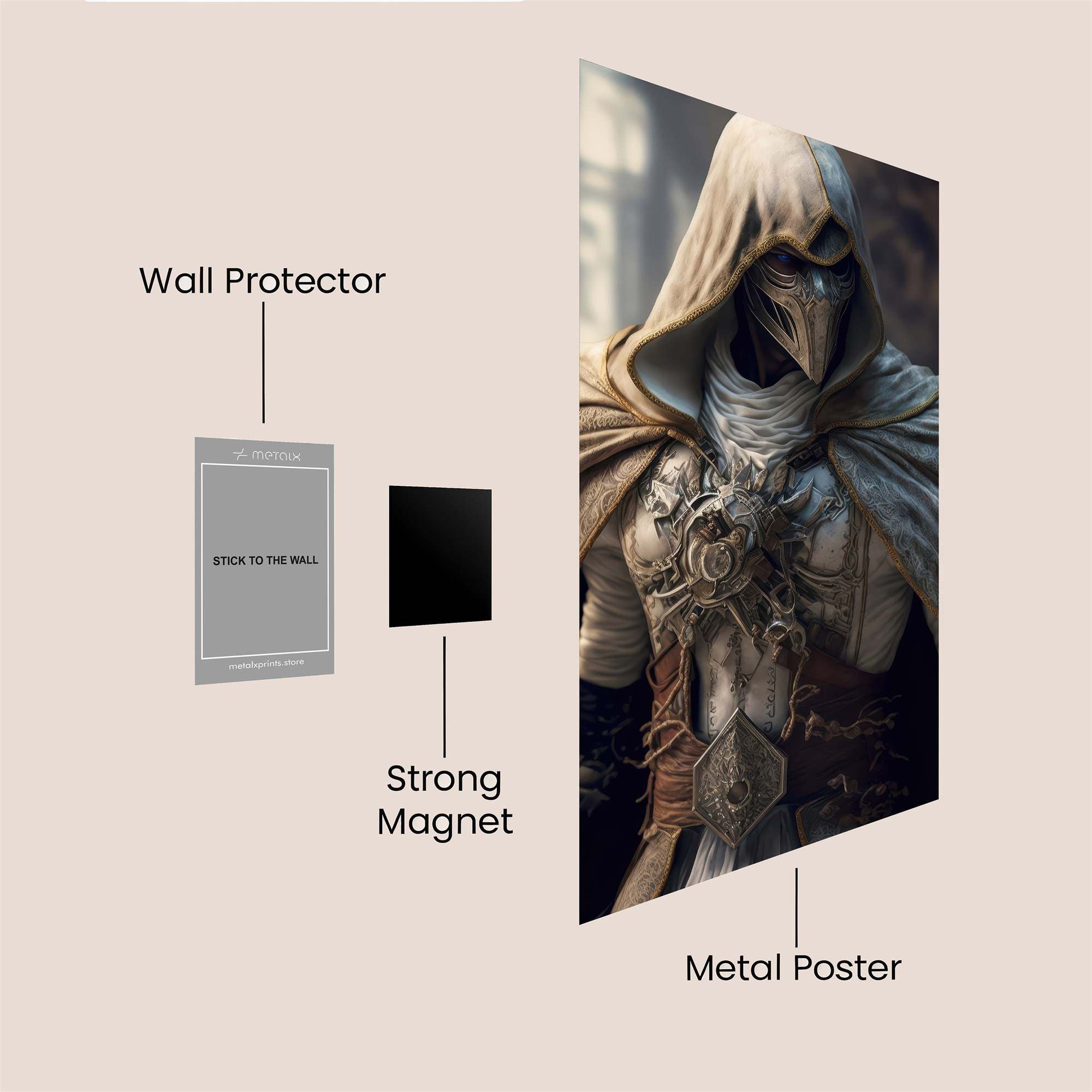 Assassin's Grace Safe Wall Magnetic / M