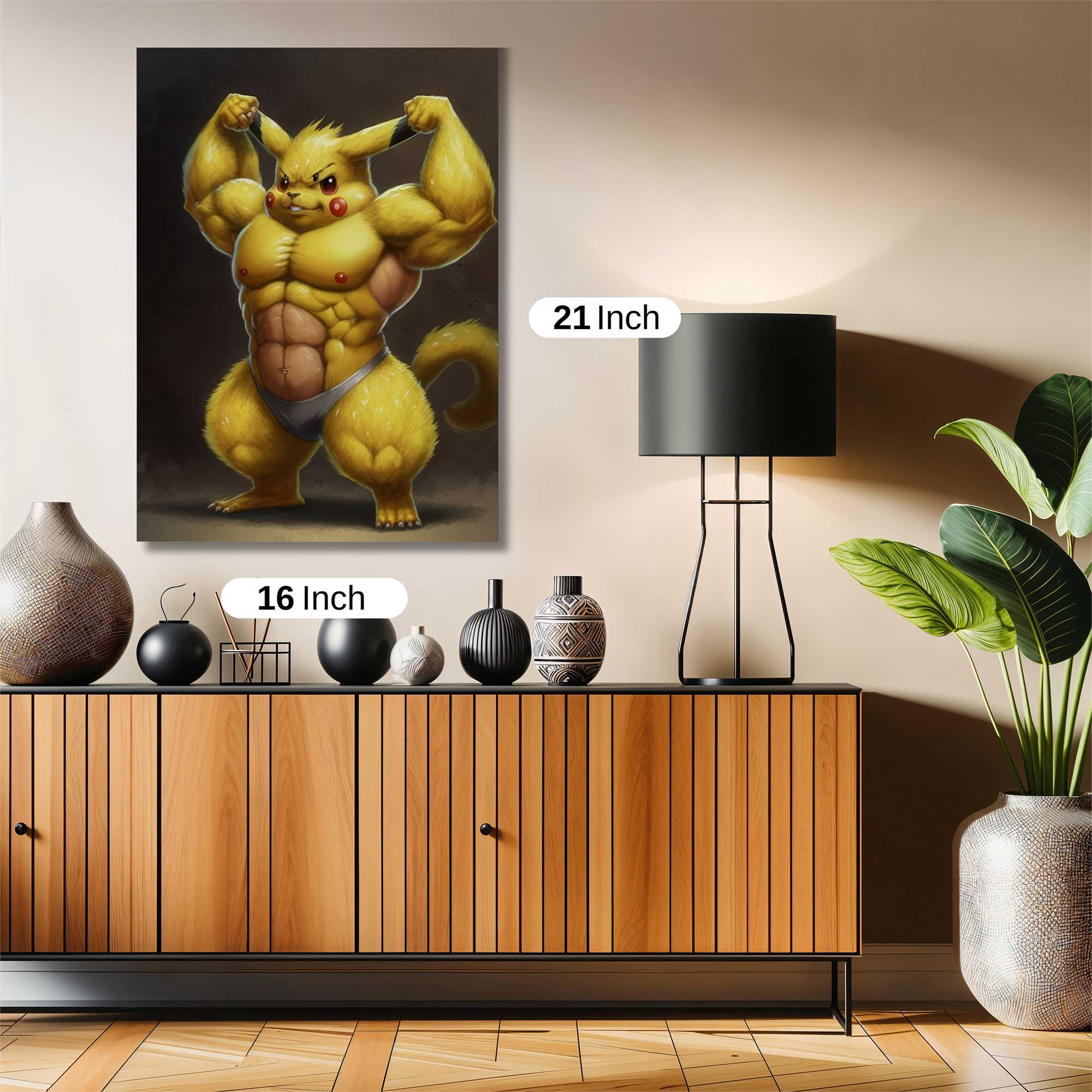 Pikachu Power Safe Wall Magnetic / M