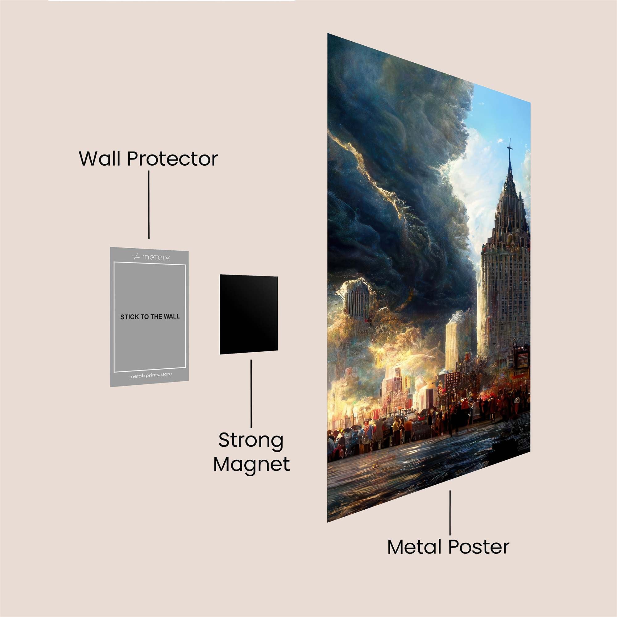 Woolworth Apocalypse Safe Wall Magnetic / M