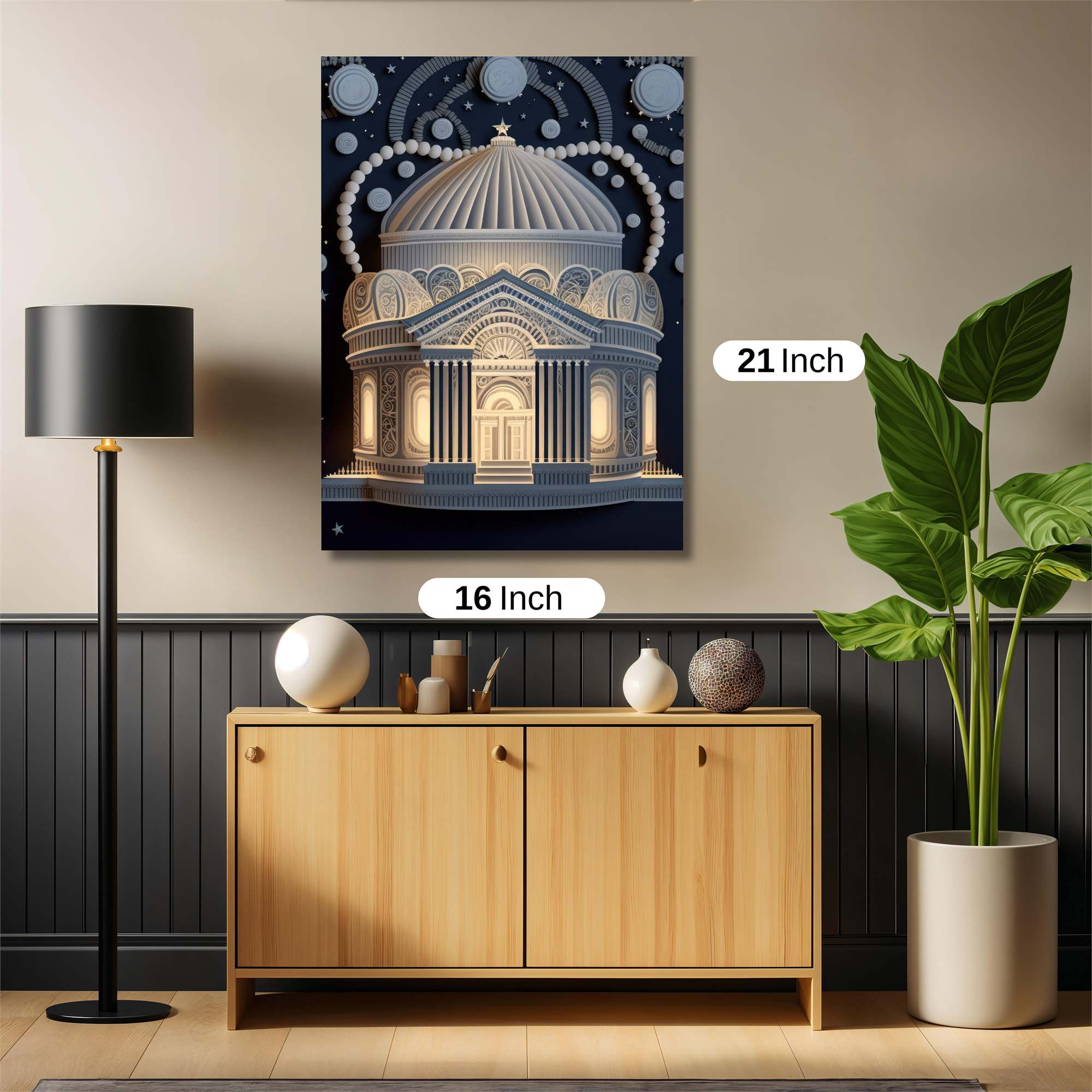 Pantheon Radiance Safe Wall Magnetic / M