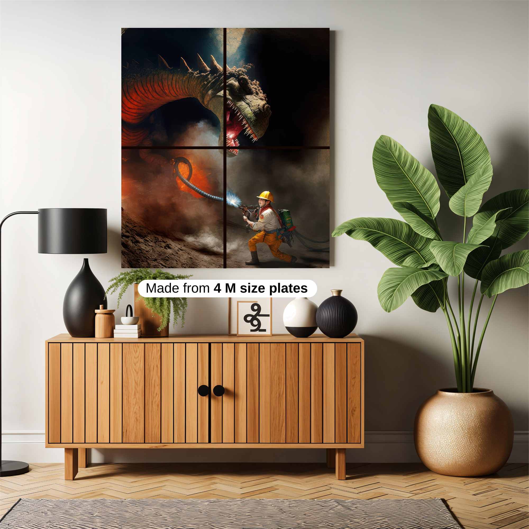 Dragon Clash Safe Wall Magnetic / M