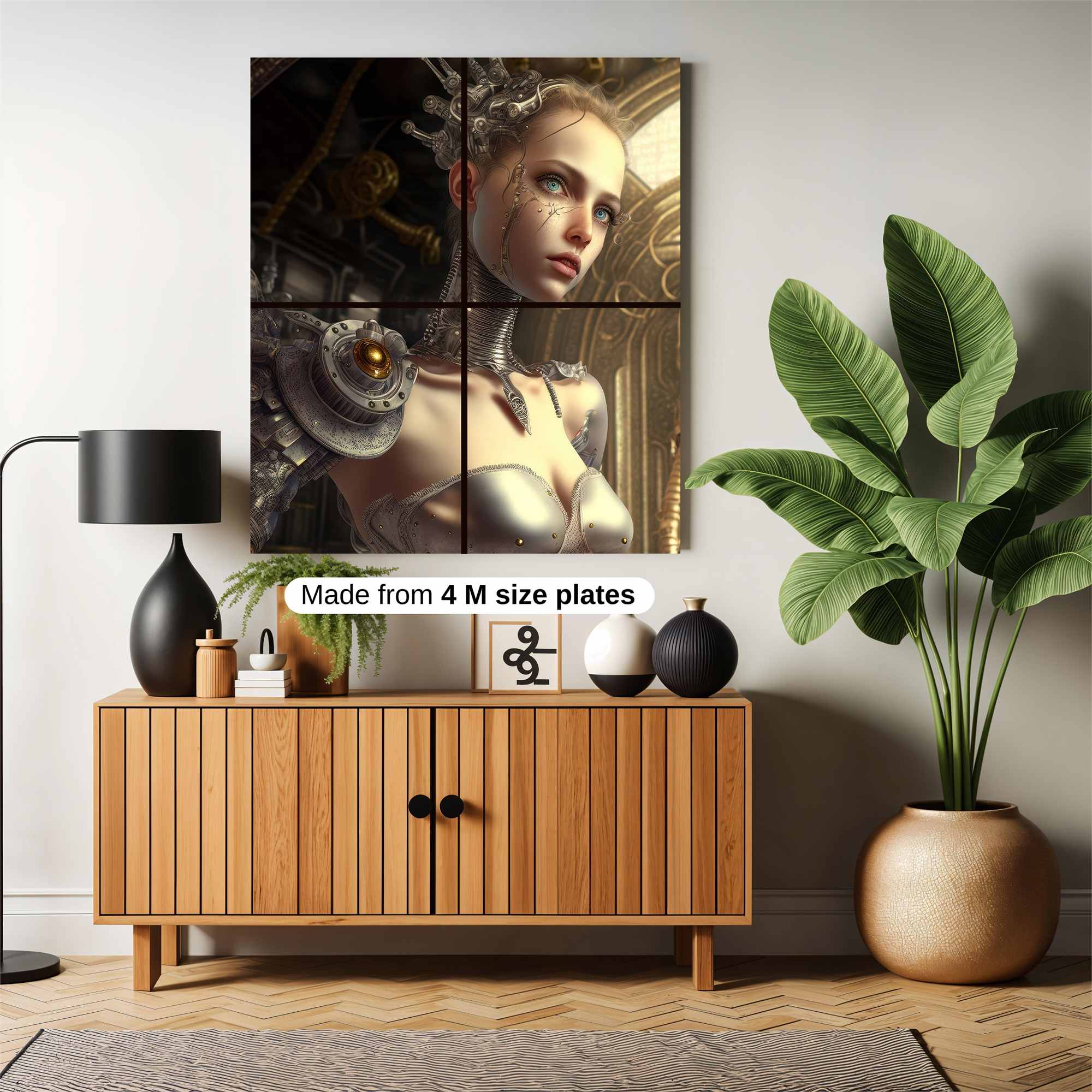 Cyber Queen Safe Wall Magnetic / M