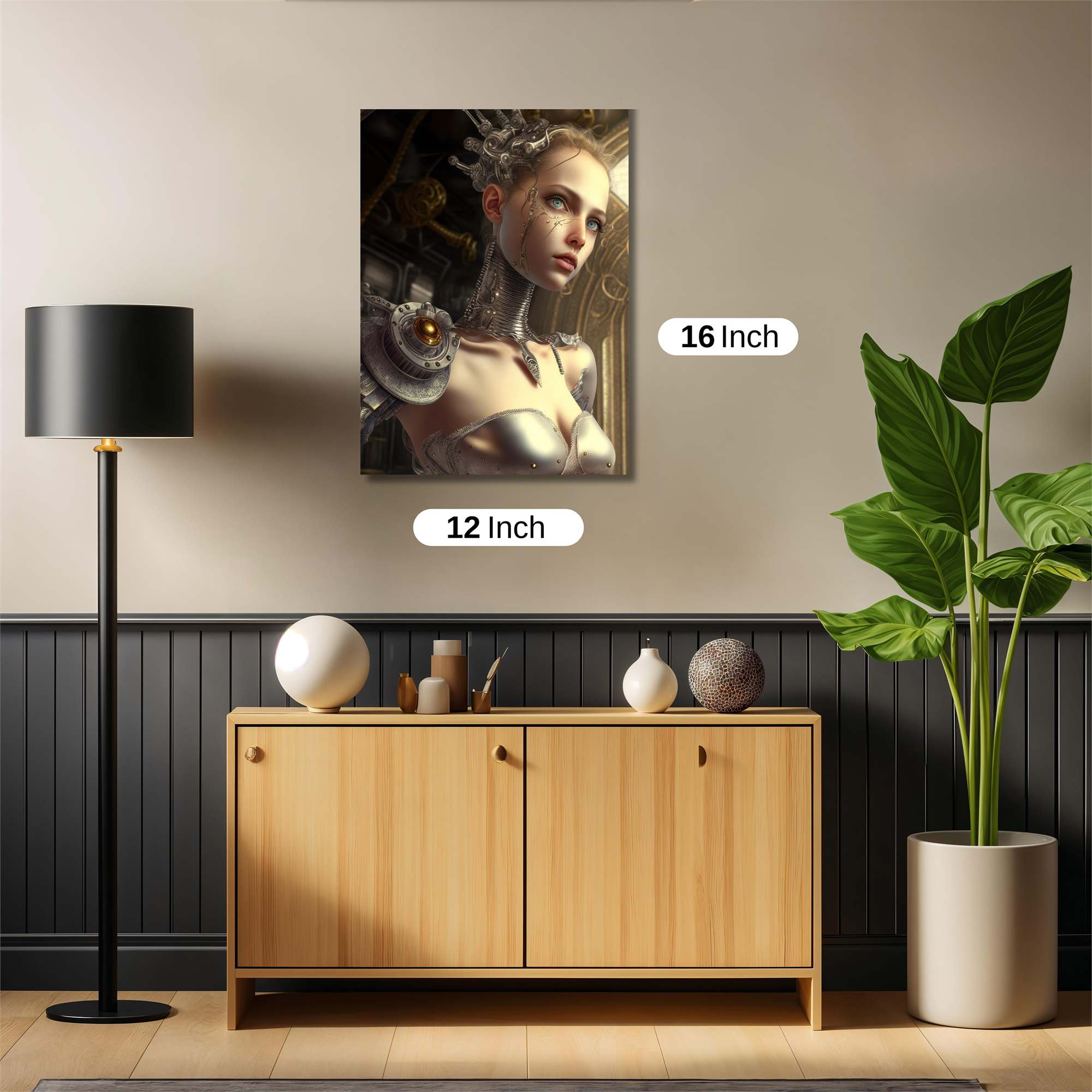 Cyber Queen Safe Wall Magnetic / M