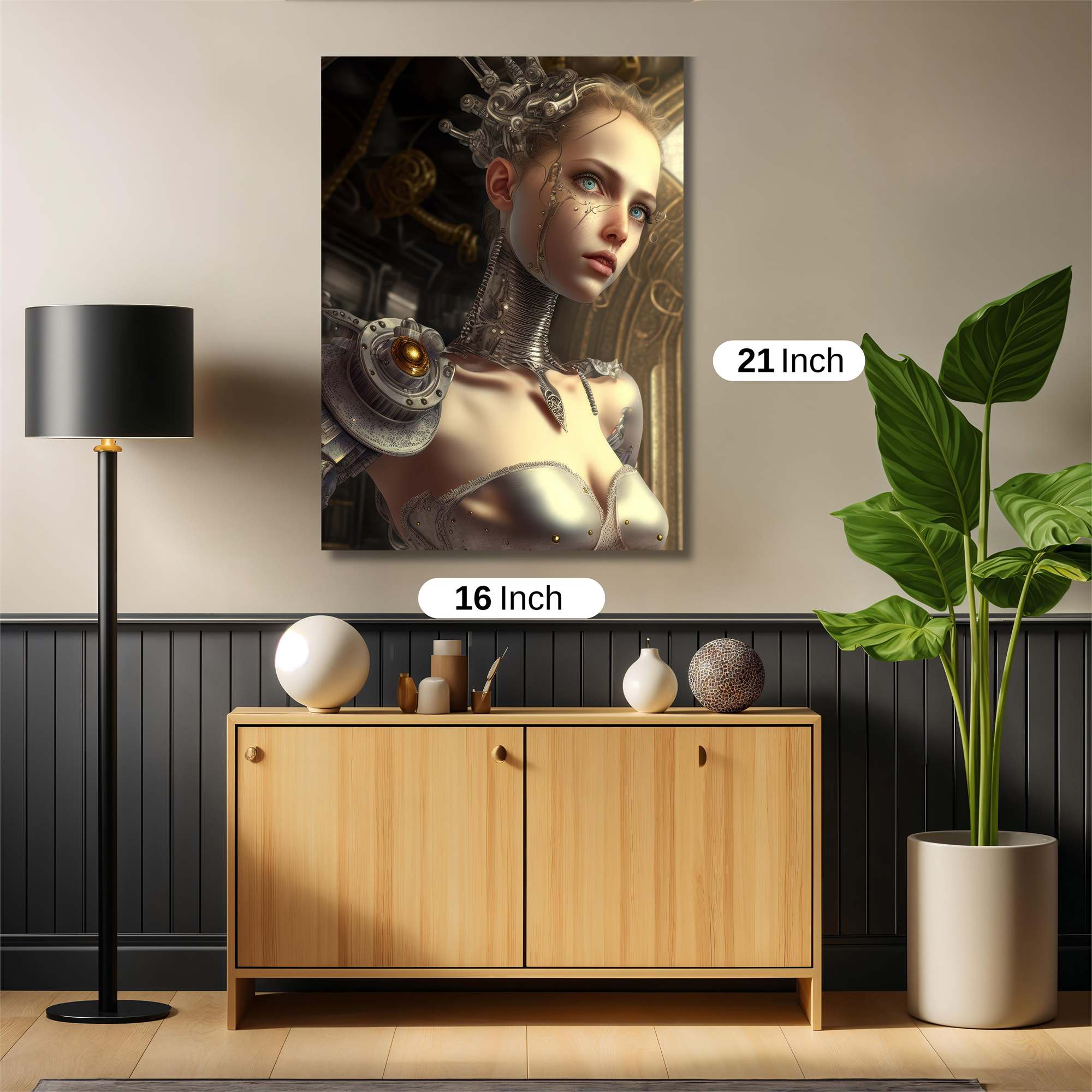 Cyber Queen Safe Wall Magnetic / M