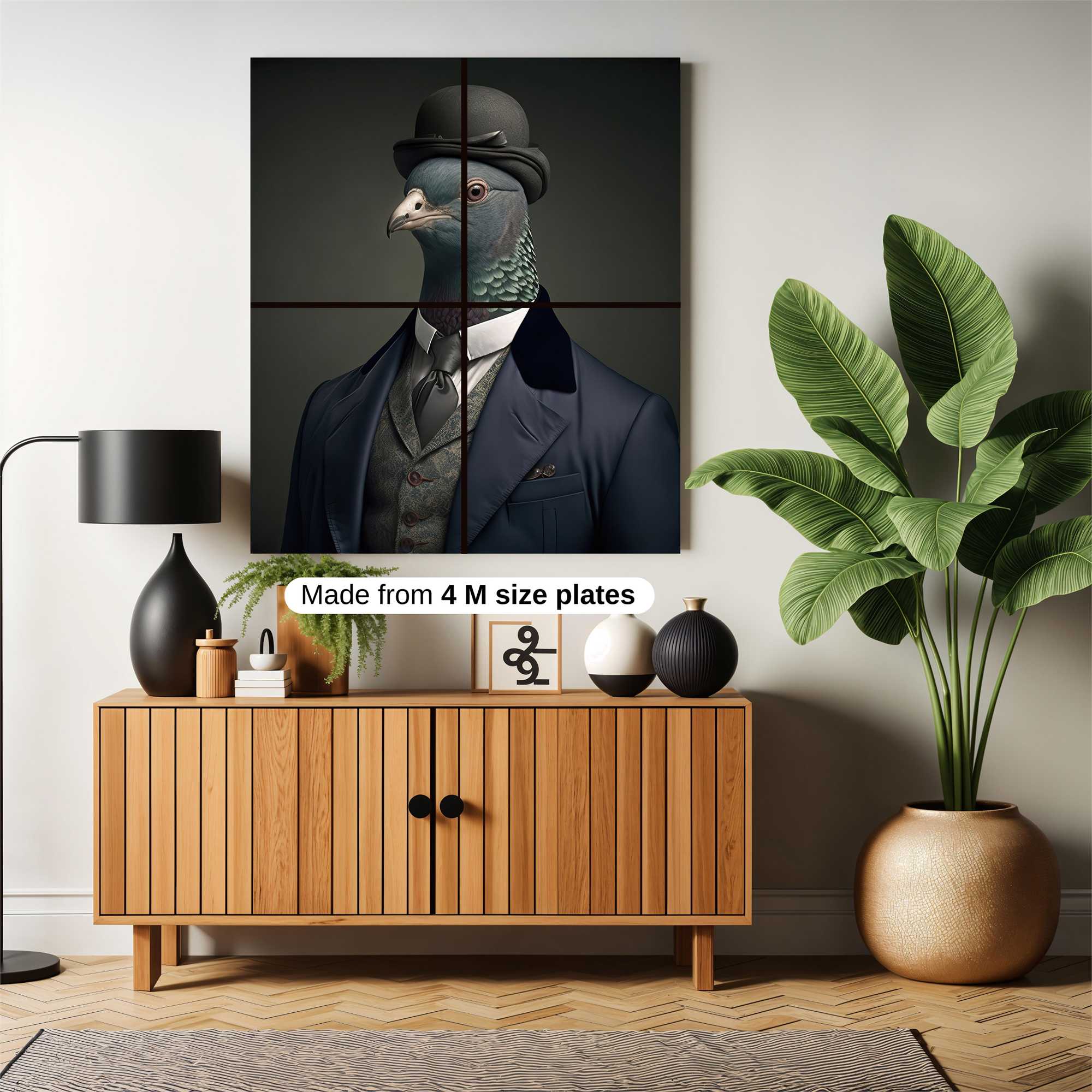 Pigeon Dapper Safe Wall Magnetic / M