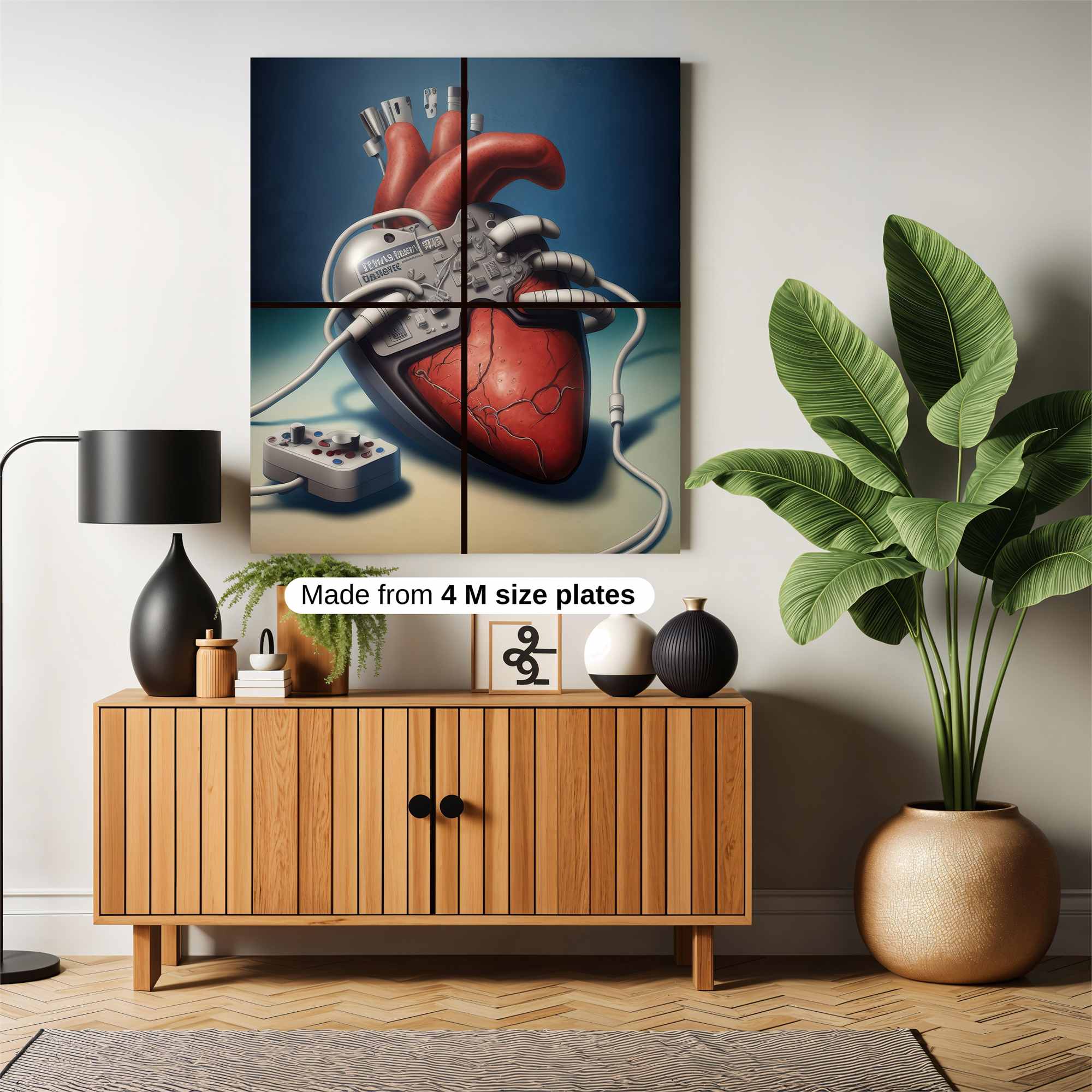 Heartbeat Echo Safe Wall Magnetic / M