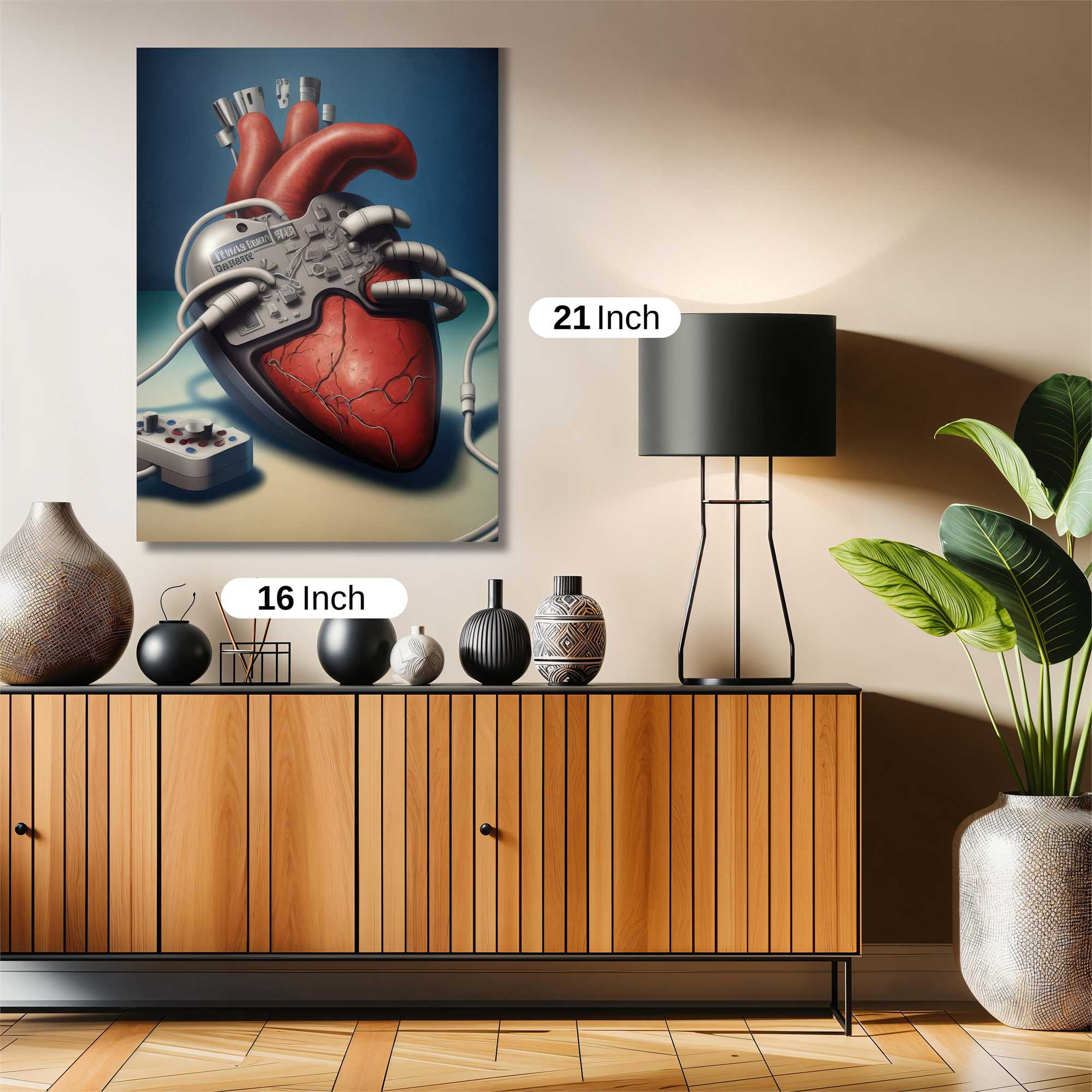 Heartbeat Echo Safe Wall Magnetic / M