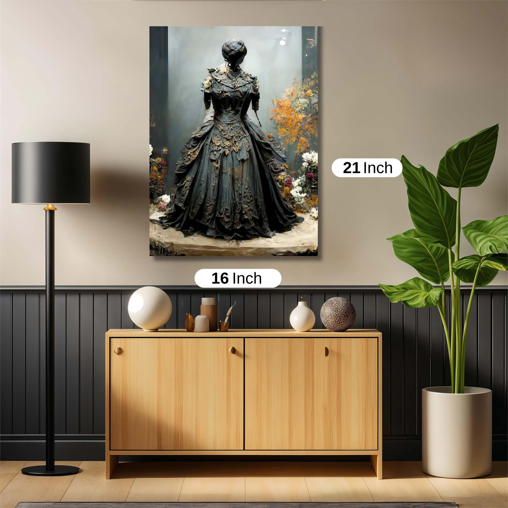 Gothic Elegance Safe Wall Magnetic / M