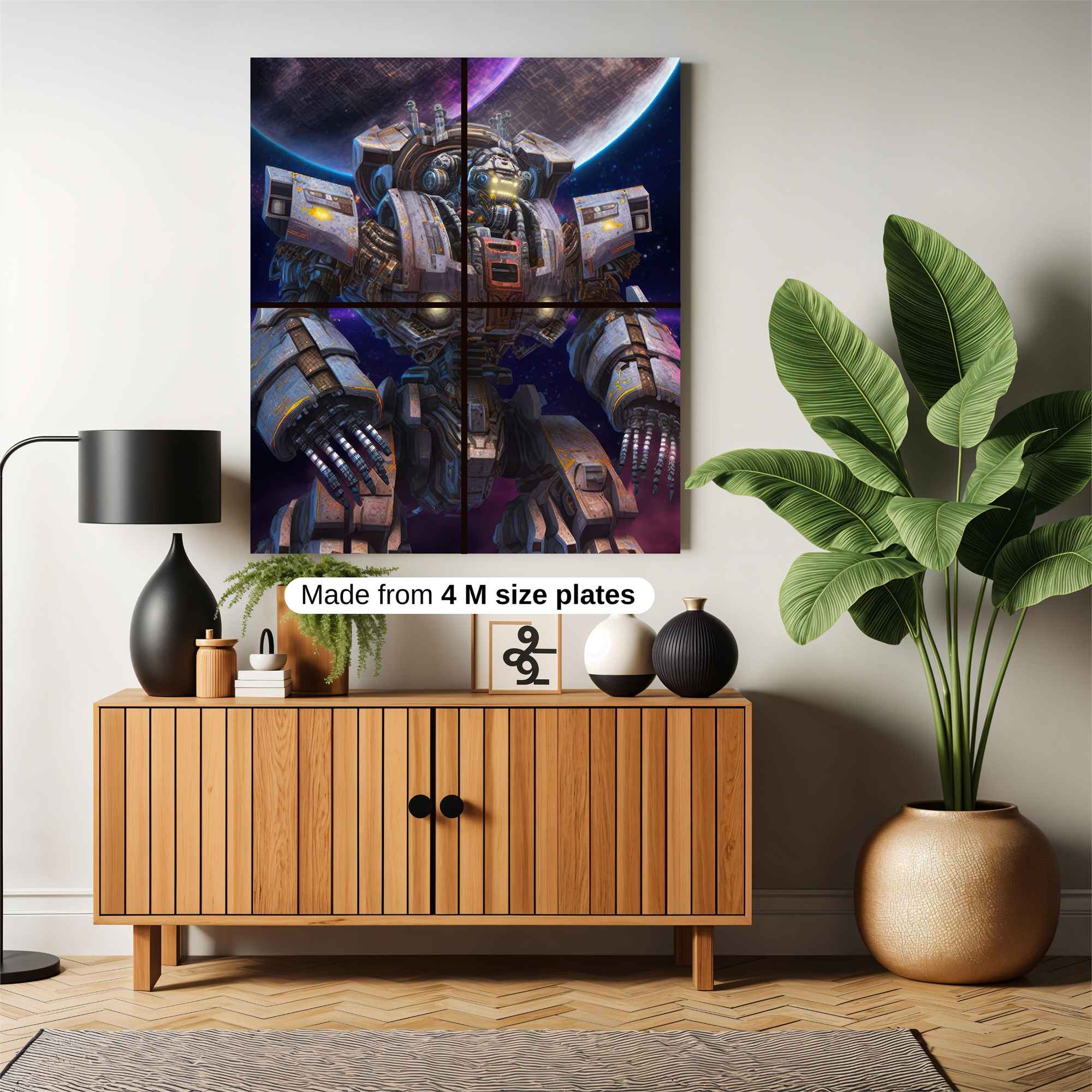 Robot Sentinel Safe Wall Magnetic / M