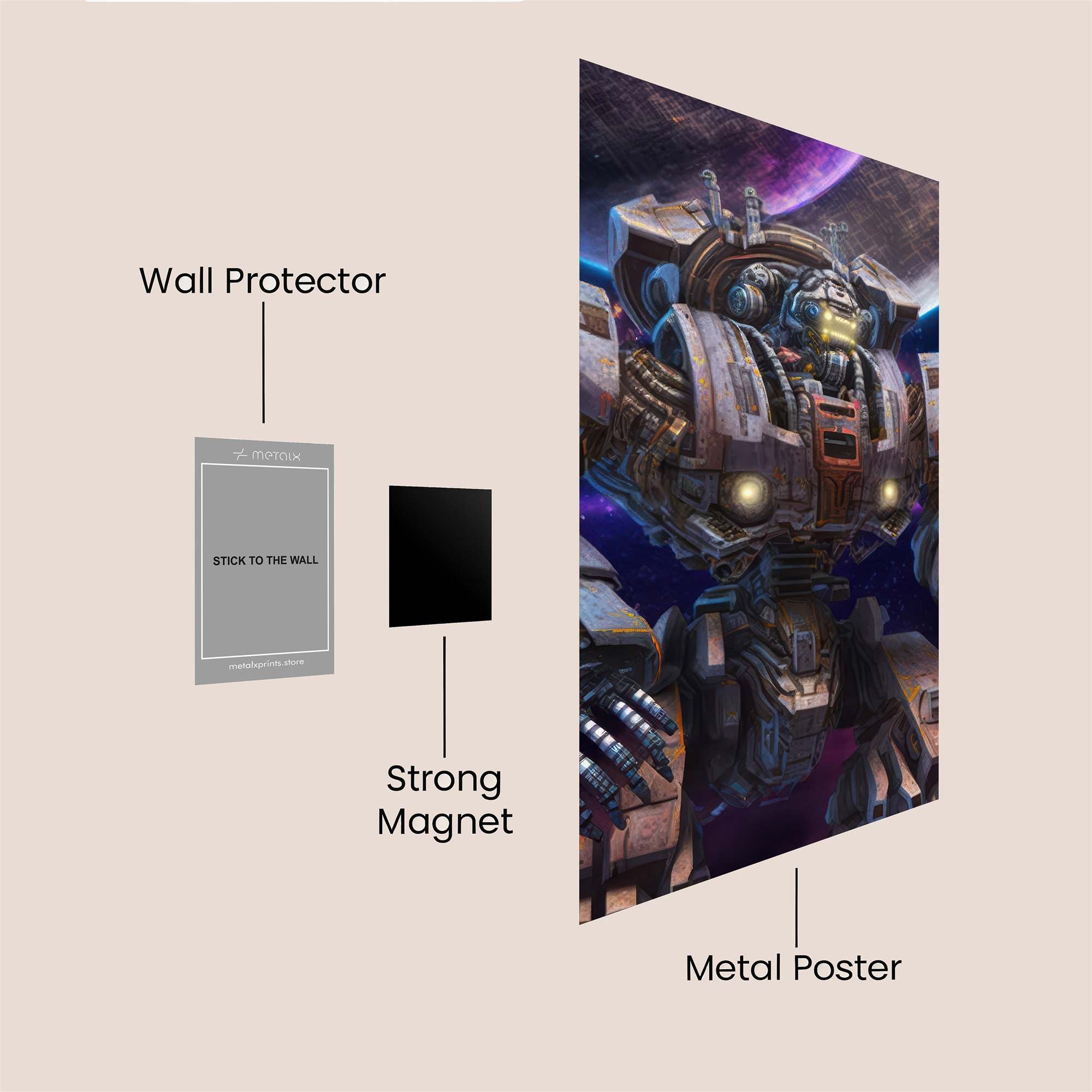 Robot Sentinel Safe Wall Magnetic / M