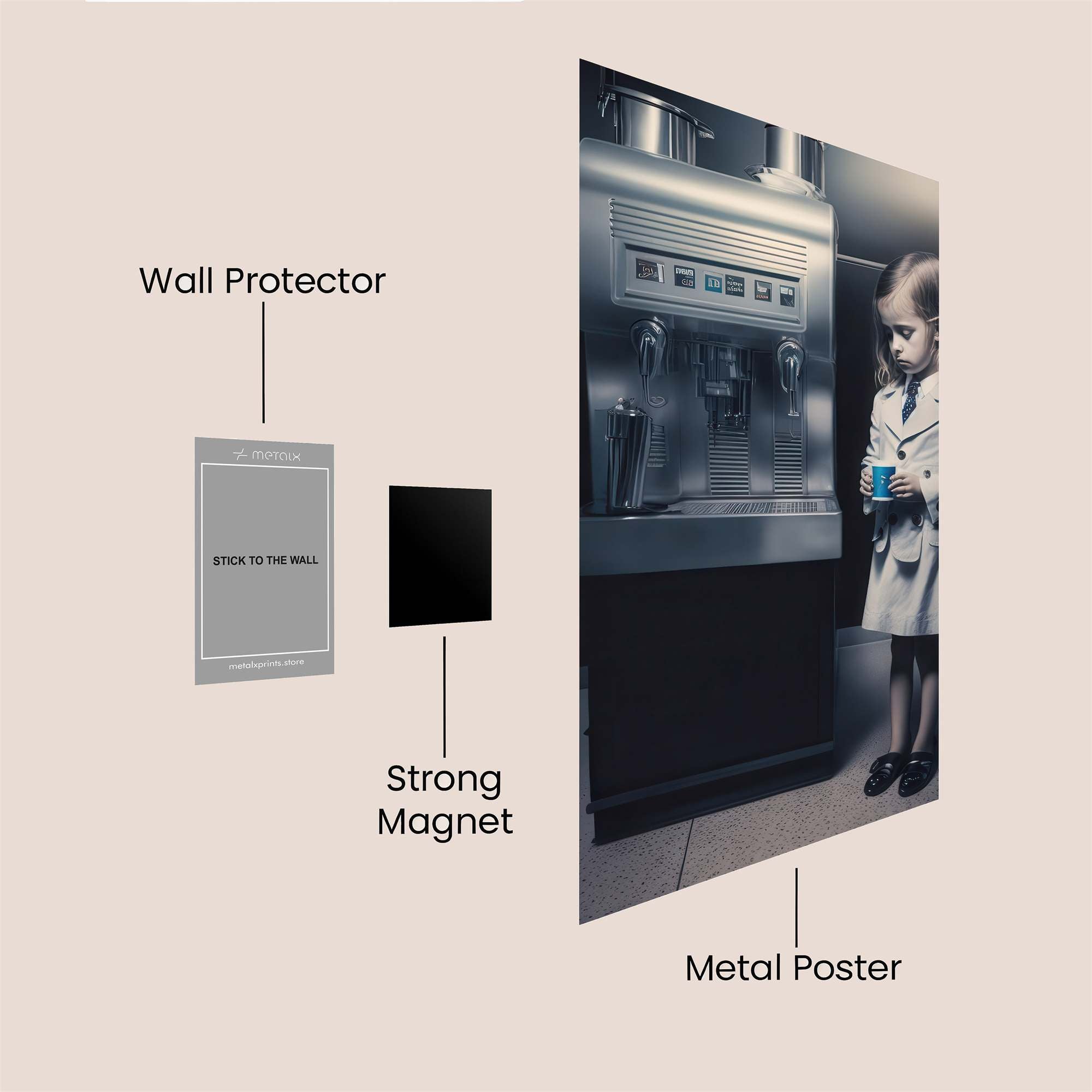 Child Enigma Safe Wall Magnetic / M