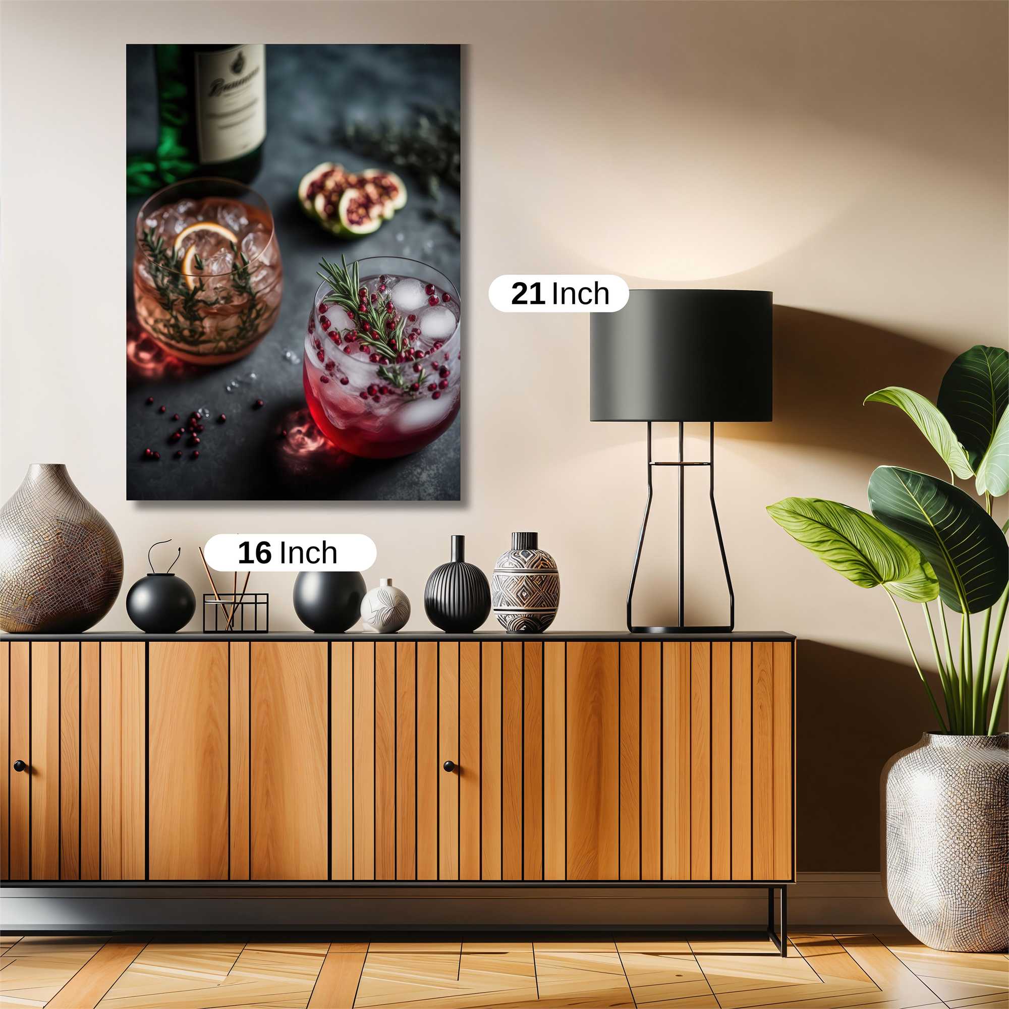 Pomegranate Serenity Safe Wall Magnetic / M