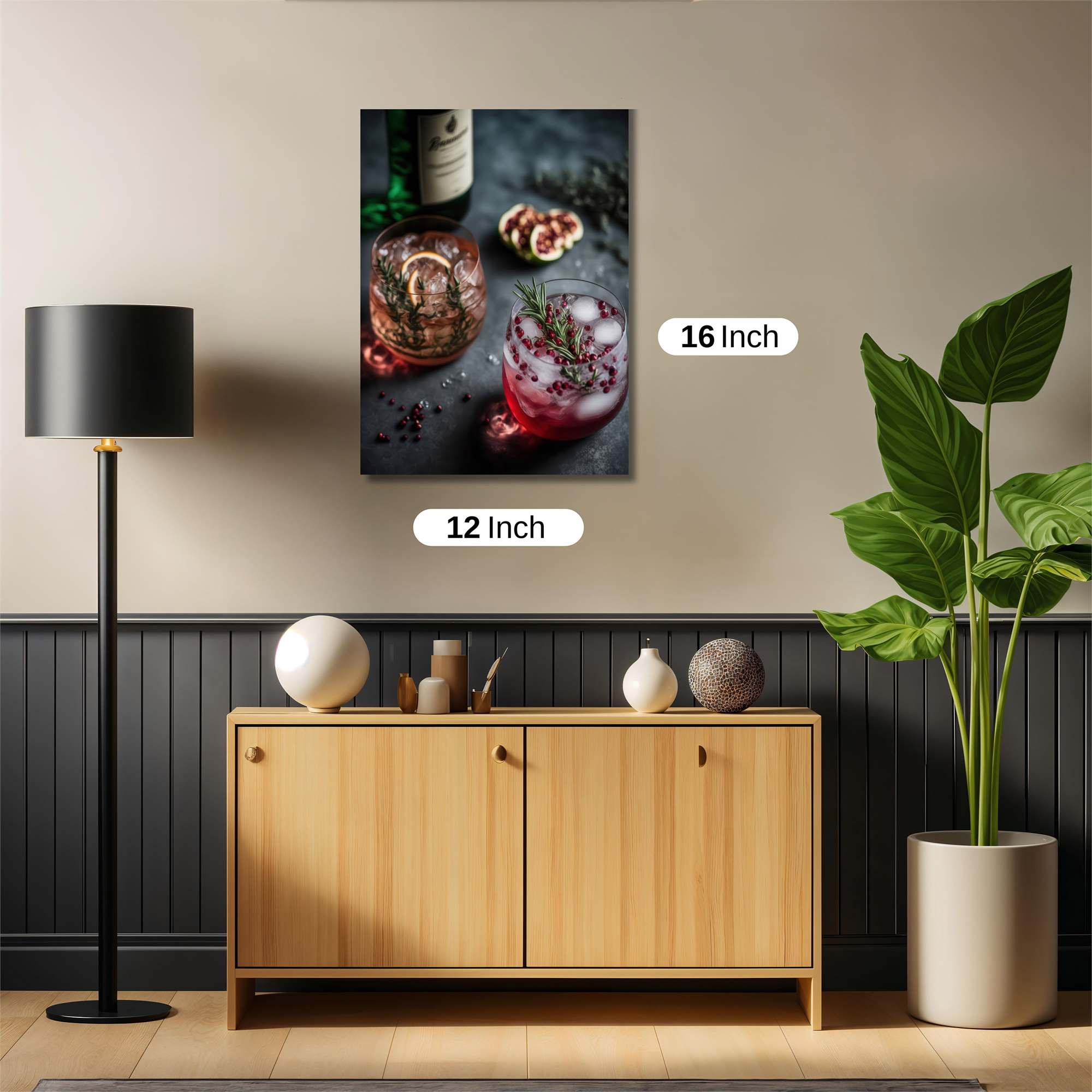 Pomegranate Serenity Safe Wall Magnetic / M