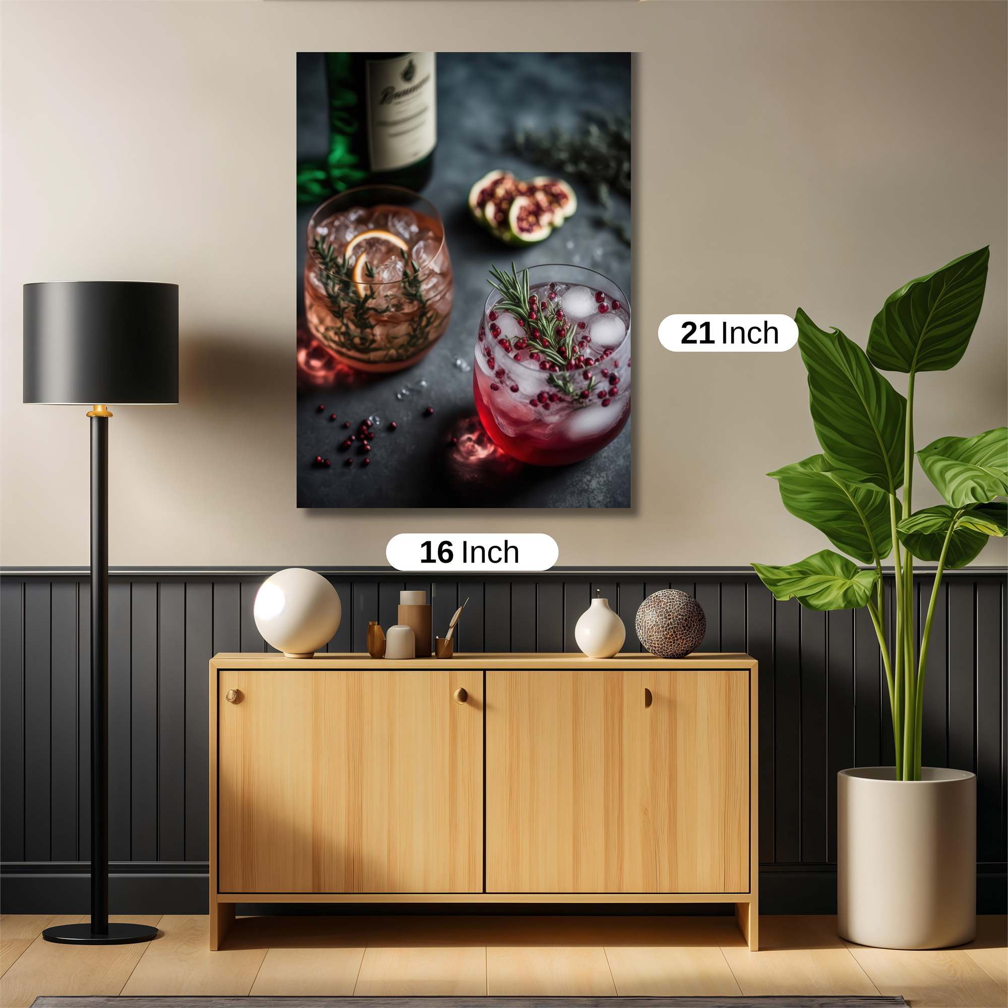 Pomegranate Serenity Safe Wall Magnetic / M